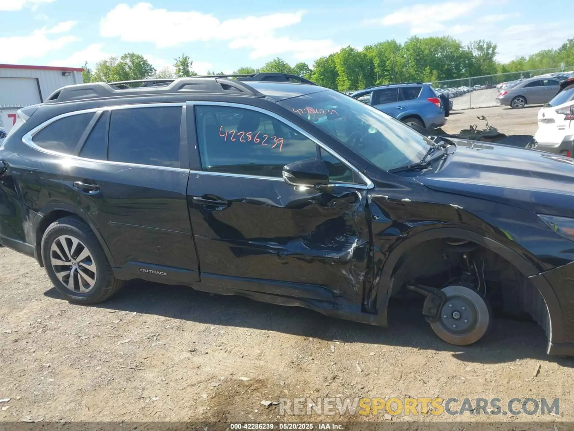 14 Photograph of a damaged car 4S4BTACC2N3259098 SUBARU OUTBACK 2022