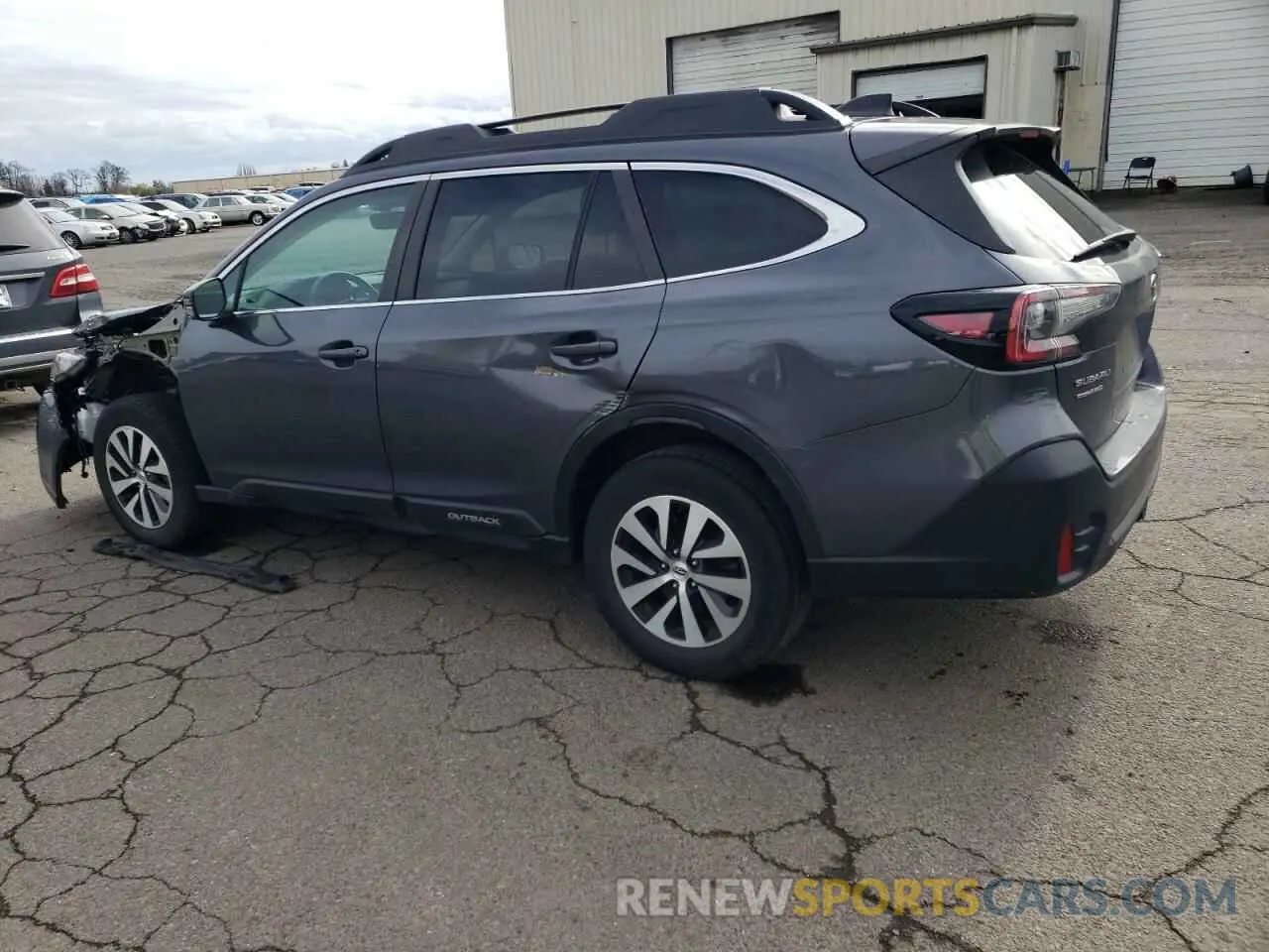 2 Photograph of a damaged car 4S4BTACC4N3171315 SUBARU OUTBACK 2022