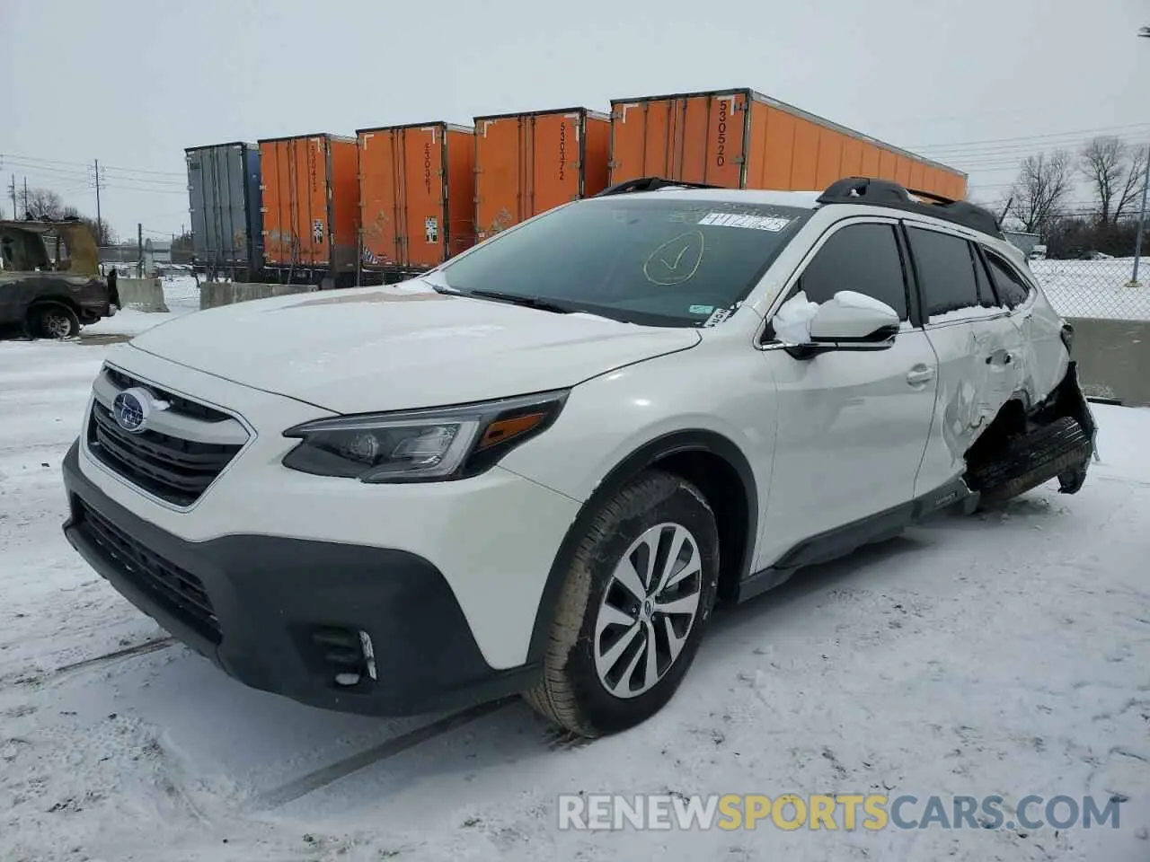 1 Photograph of a damaged car 4S4BTACC7N3117801 SUBARU OUTBACK 2022