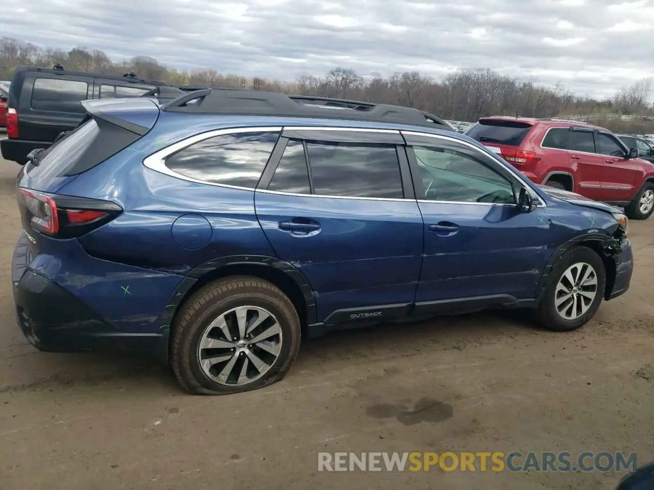 3 Photograph of a damaged car 4S4BTACC7N3128071 SUBARU OUTBACK 2022