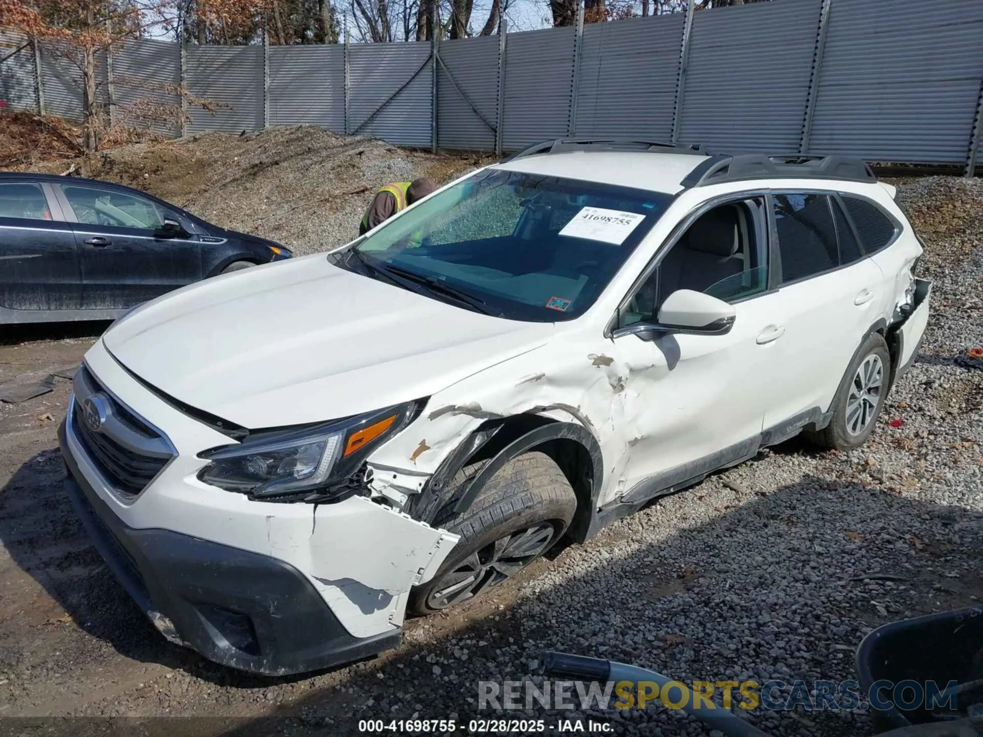 2 Фотография поврежденного автомобиля 4S4BTACC7N3175844 SUBARU OUTBACK 2022