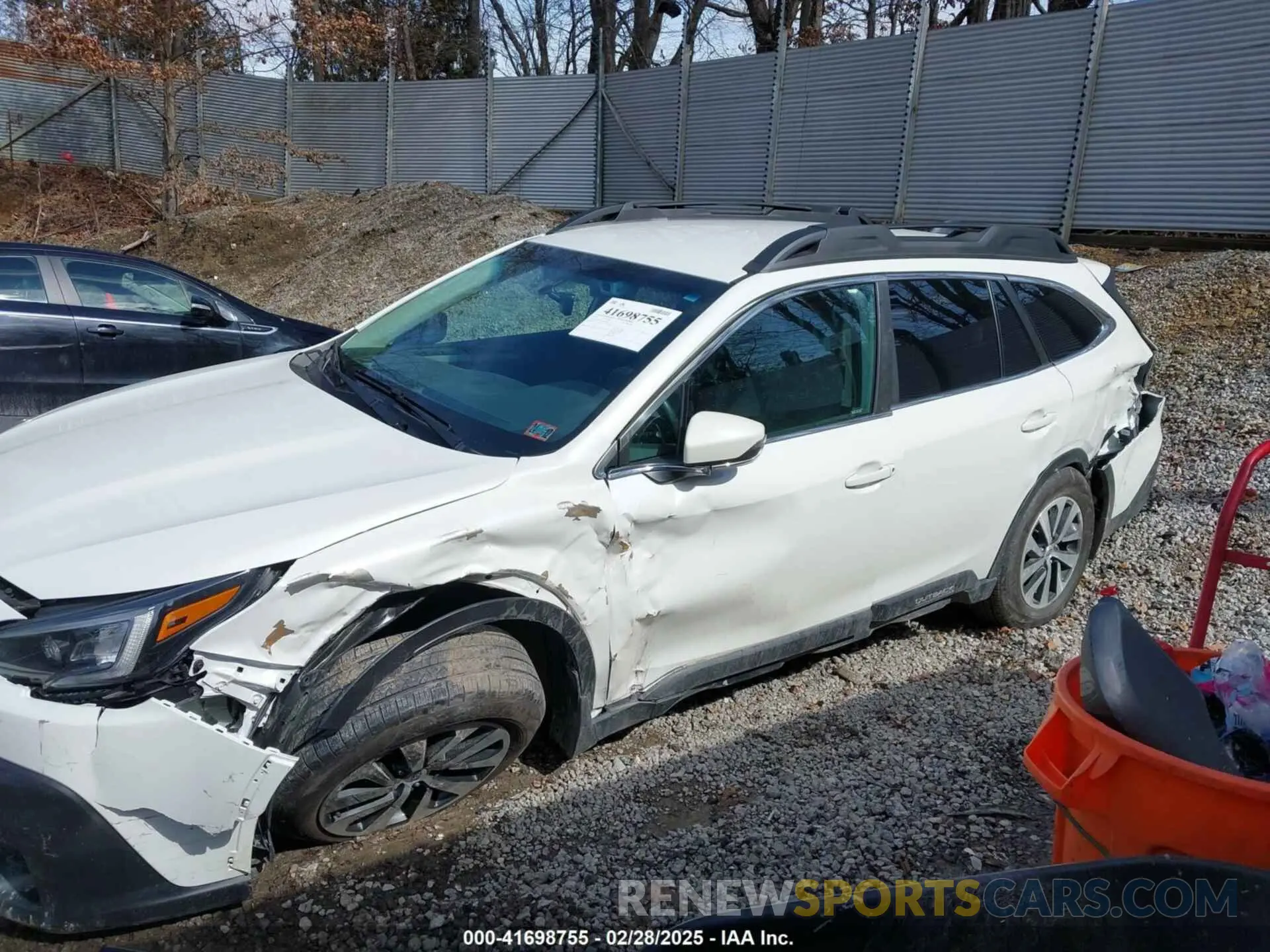 6 Фотография поврежденного автомобиля 4S4BTACC7N3175844 SUBARU OUTBACK 2022