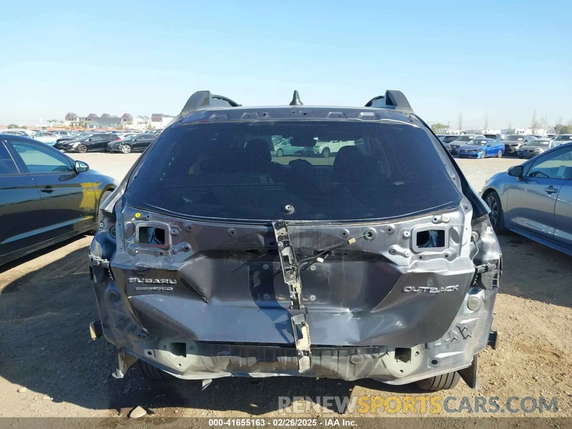 6 Фотография поврежденного автомобиля 4S4BTACC9N3250320 SUBARU OUTBACK 2022