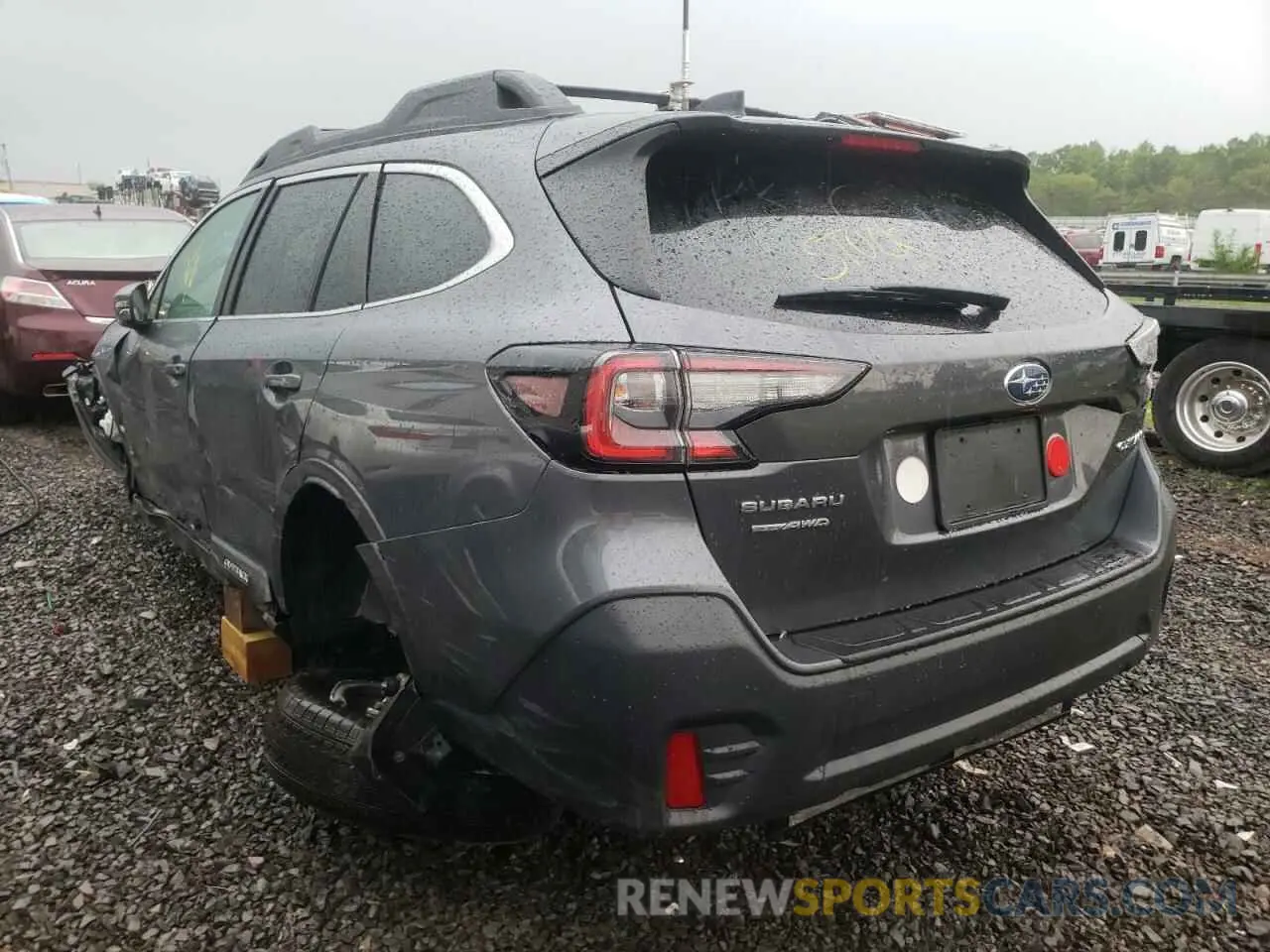 3 Photograph of a damaged car 4S4BTADC4N3116927 SUBARU OUTBACK 2022