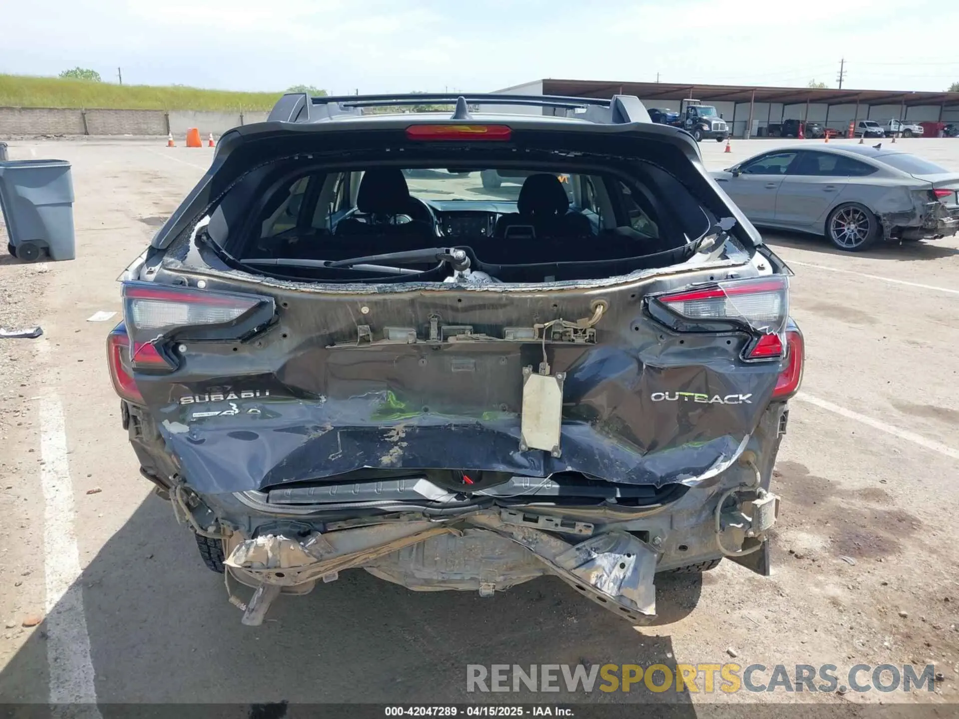 6 Photograph of a damaged car 4S4BTADC5N3203624 SUBARU OUTBACK 2022