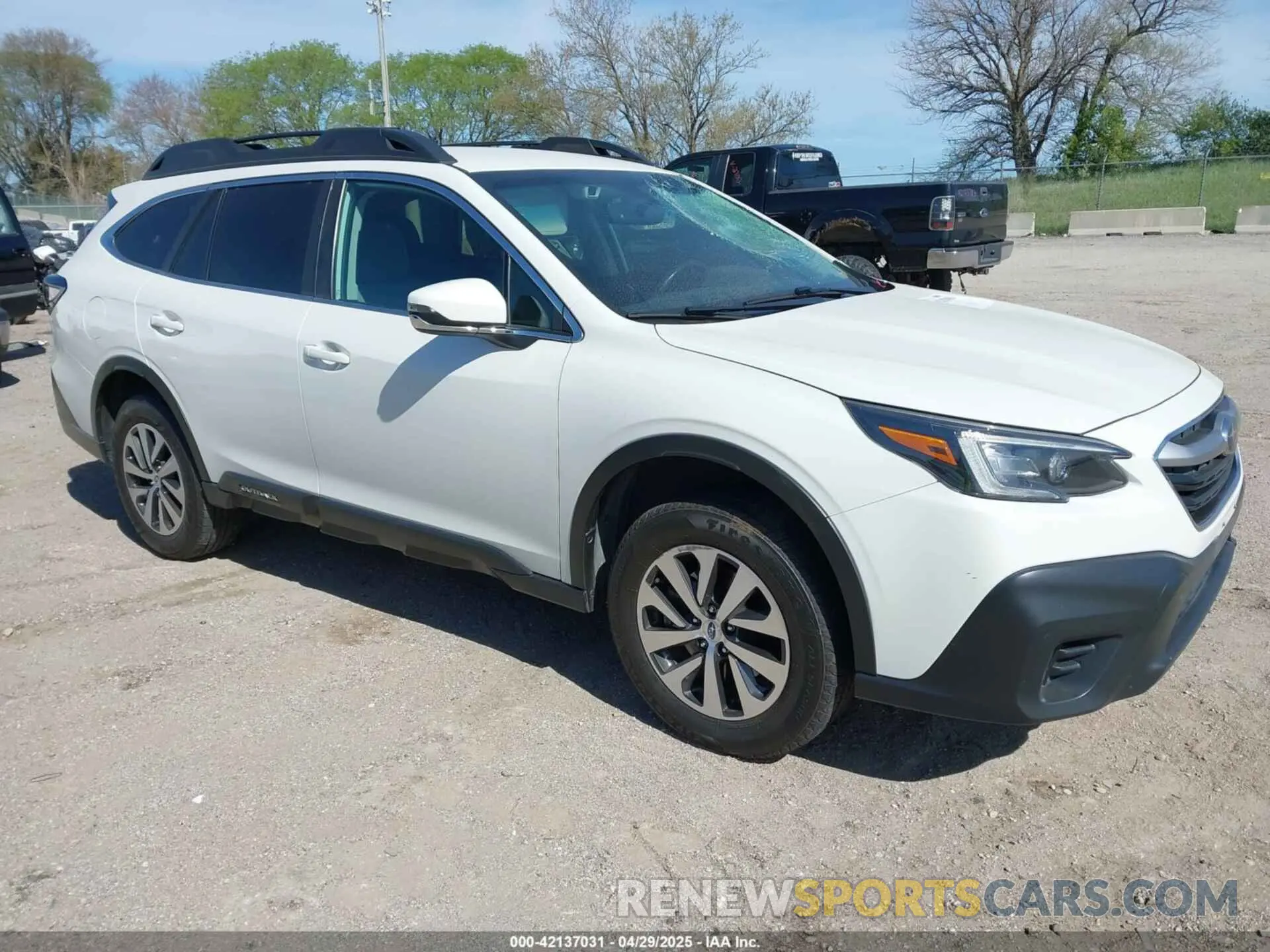 1 Photograph of a damaged car 4S4BTADC6N3267395 SUBARU OUTBACK 2022