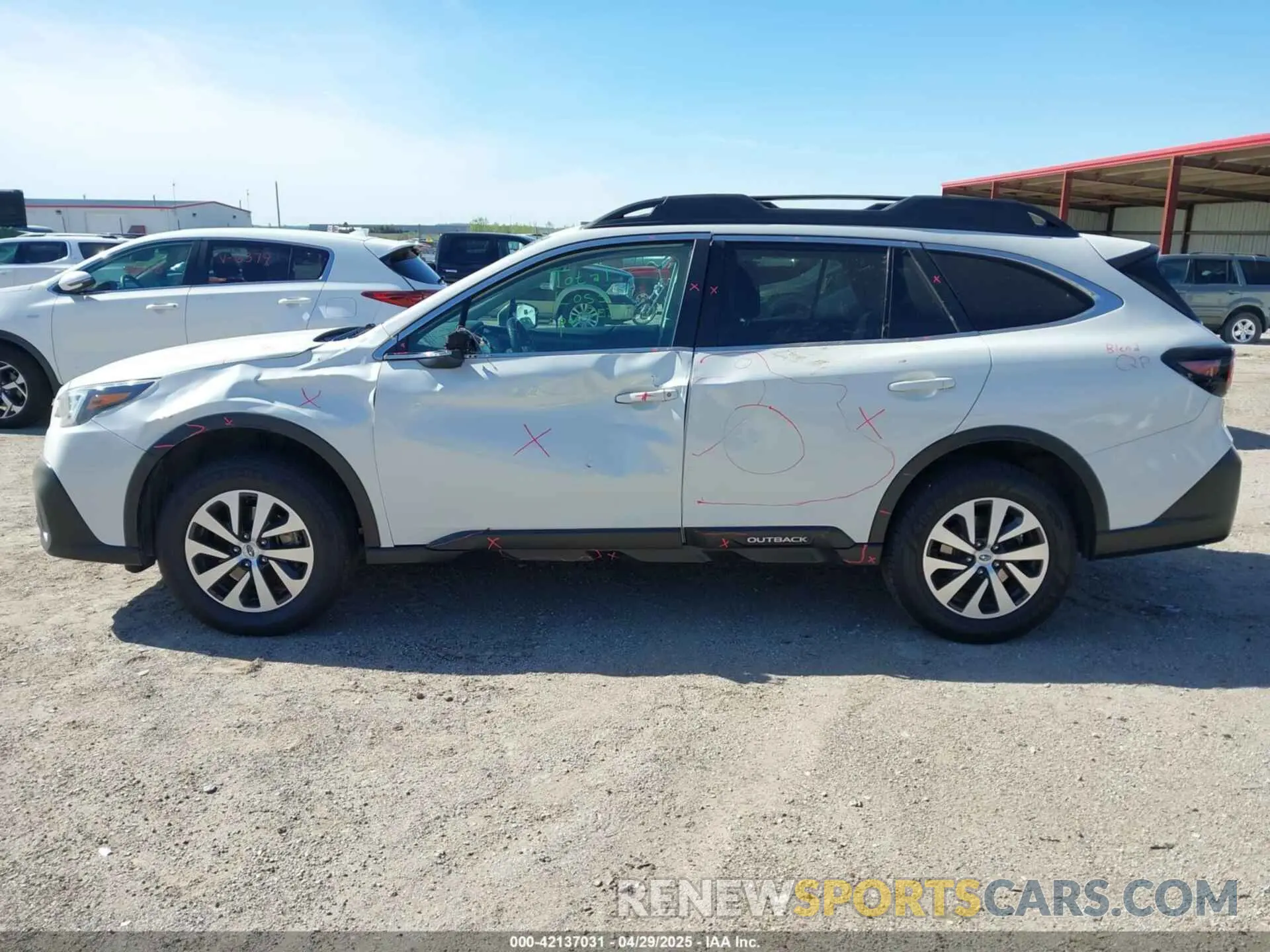 14 Photograph of a damaged car 4S4BTADC6N3267395 SUBARU OUTBACK 2022