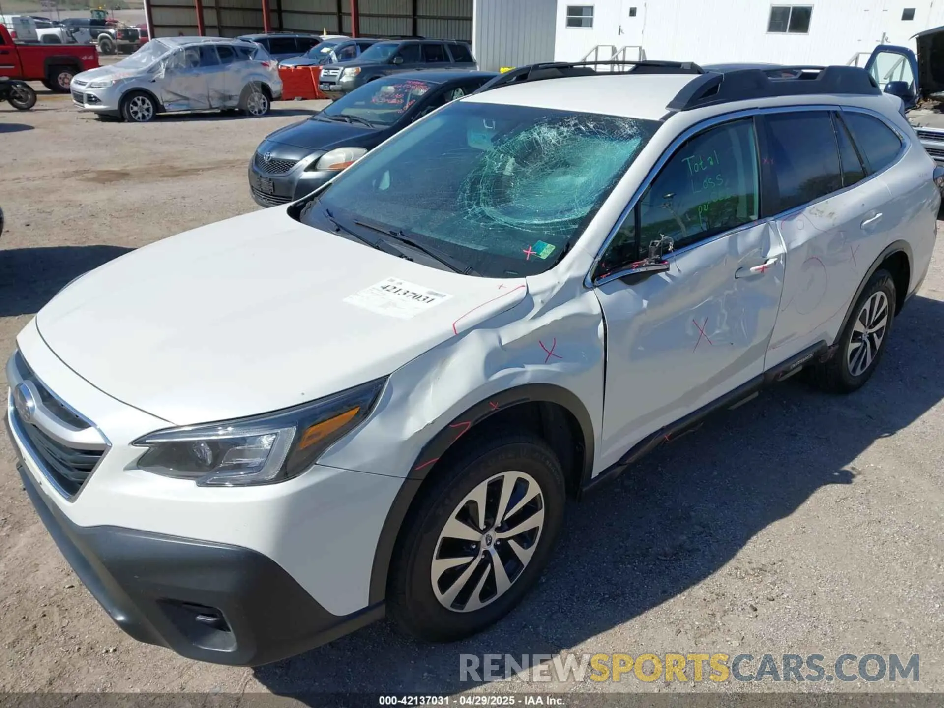 6 Photograph of a damaged car 4S4BTADC6N3267395 SUBARU OUTBACK 2022