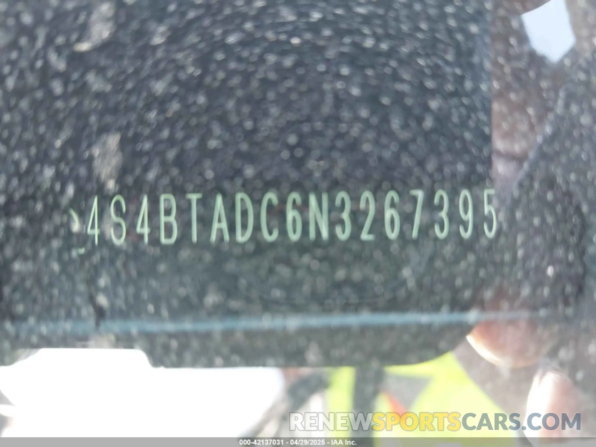 9 Photograph of a damaged car 4S4BTADC6N3267395 SUBARU OUTBACK 2022