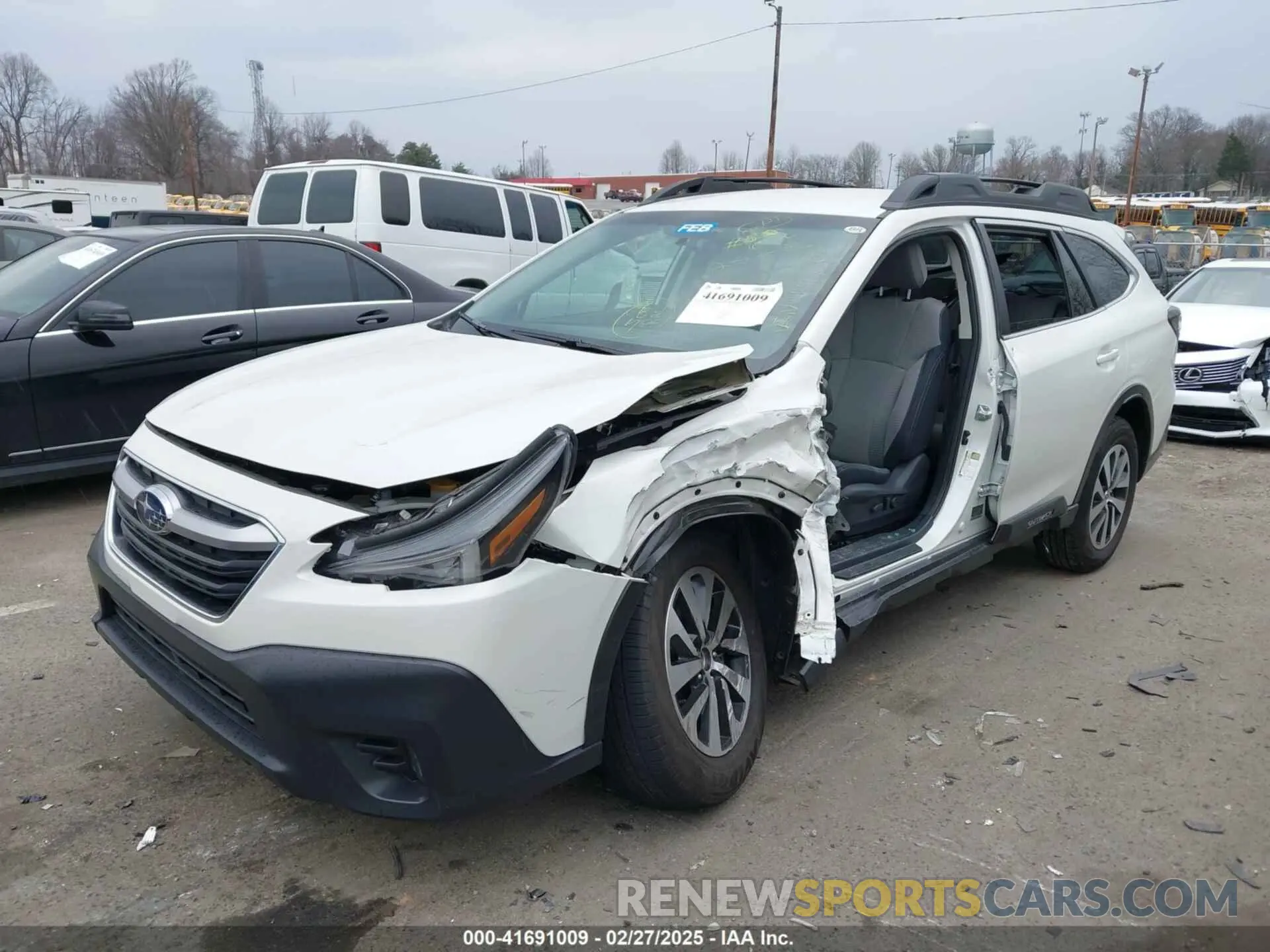 2 Photograph of a damaged car 4S4BTADC8N3249447 SUBARU OUTBACK 2022