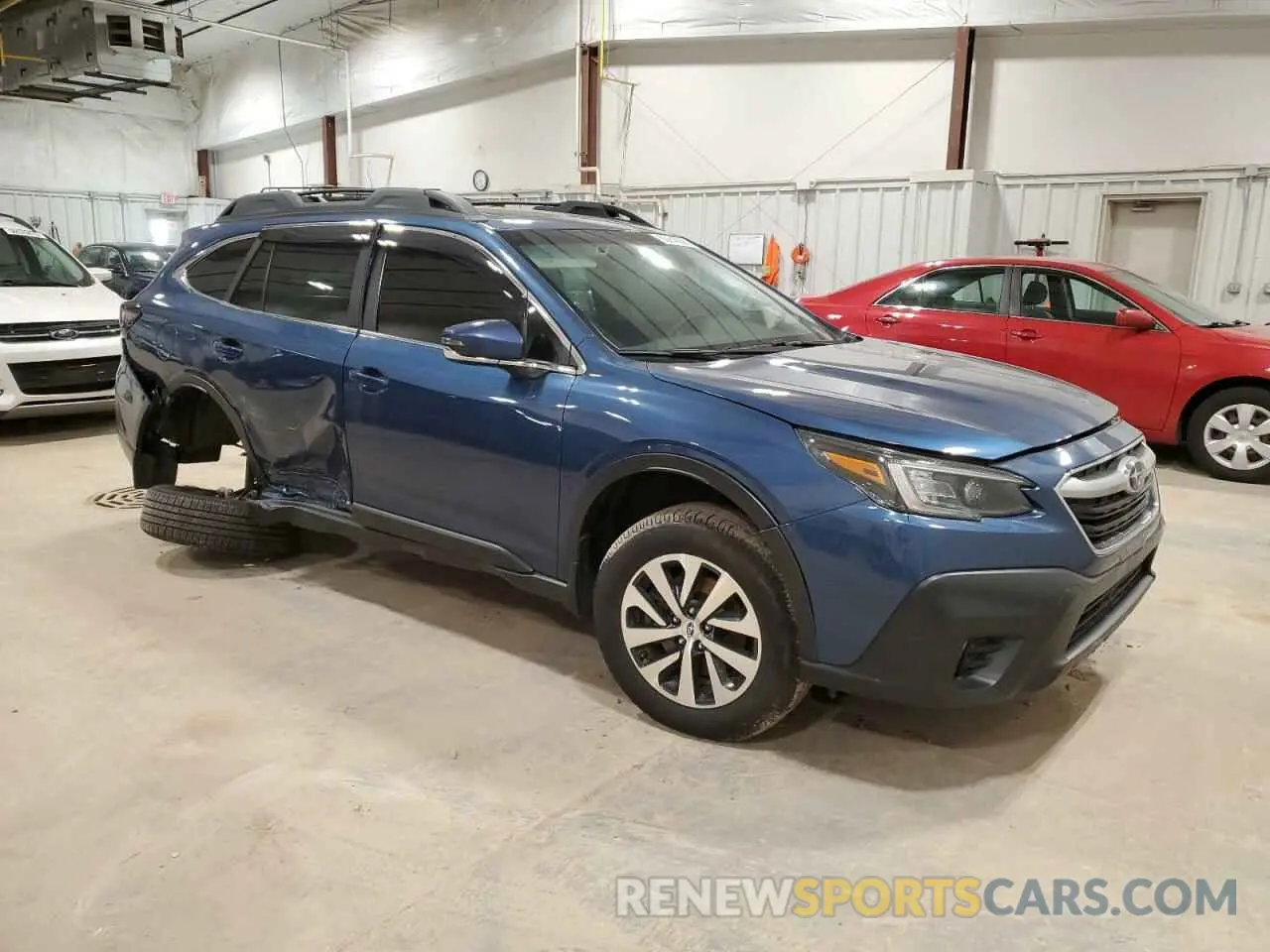 4 Photograph of a damaged car 4S4BTAFC0N3272119 SUBARU OUTBACK 2022