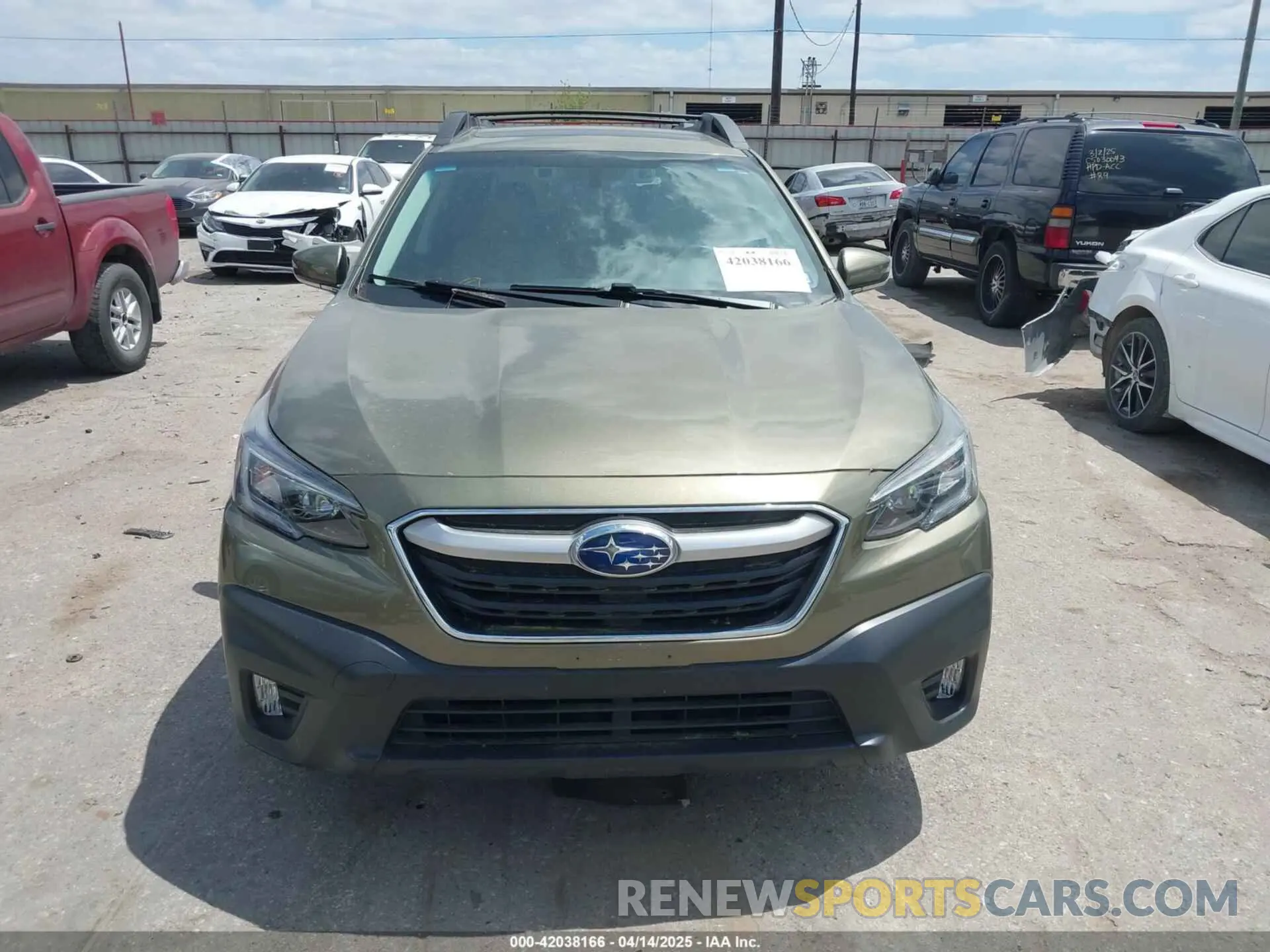 11 Photograph of a damaged car 4S4BTAFC1N3115618 SUBARU OUTBACK 2022