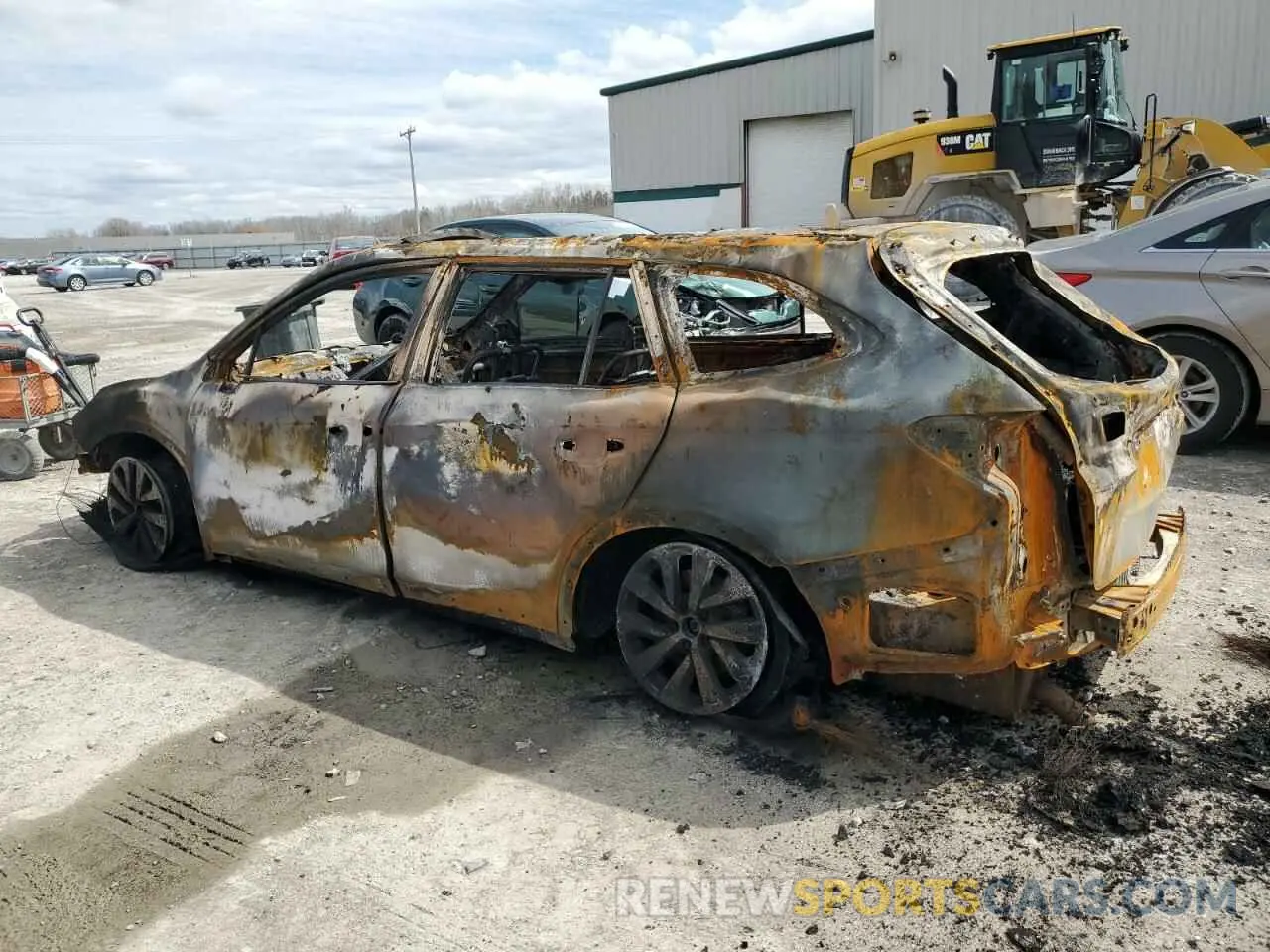2 Photograph of a damaged car 4S4BTAFC8N3119357 SUBARU OUTBACK 2022