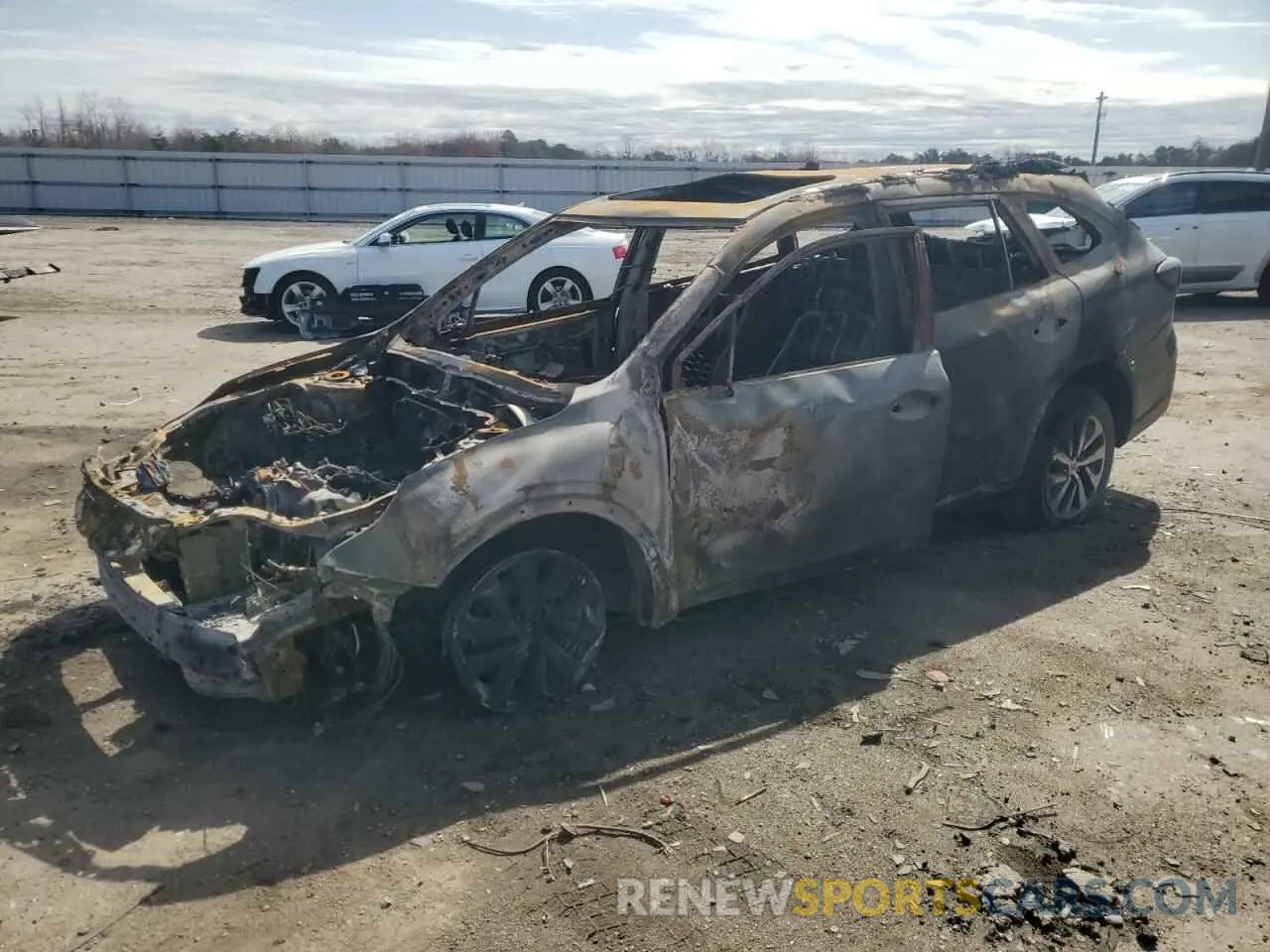 1 Photograph of a damaged car 4S4BTAFC9N3128410 SUBARU OUTBACK 2022