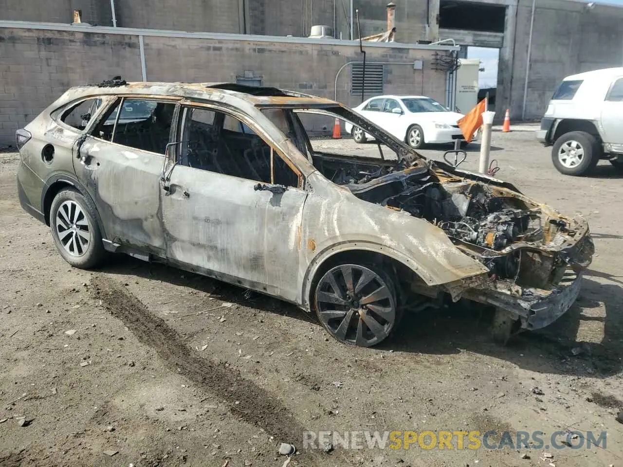 4 Photograph of a damaged car 4S4BTAFC9N3128410 SUBARU OUTBACK 2022