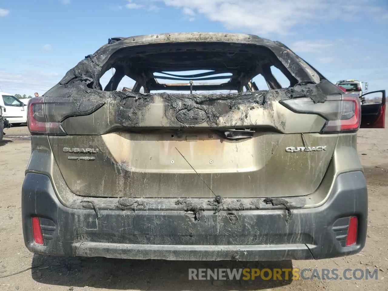 6 Photograph of a damaged car 4S4BTAFC9N3128410 SUBARU OUTBACK 2022