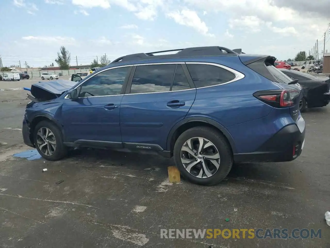 2 Photograph of a damaged car 4S4BTAMC1N3125388 SUBARU OUTBACK 2022