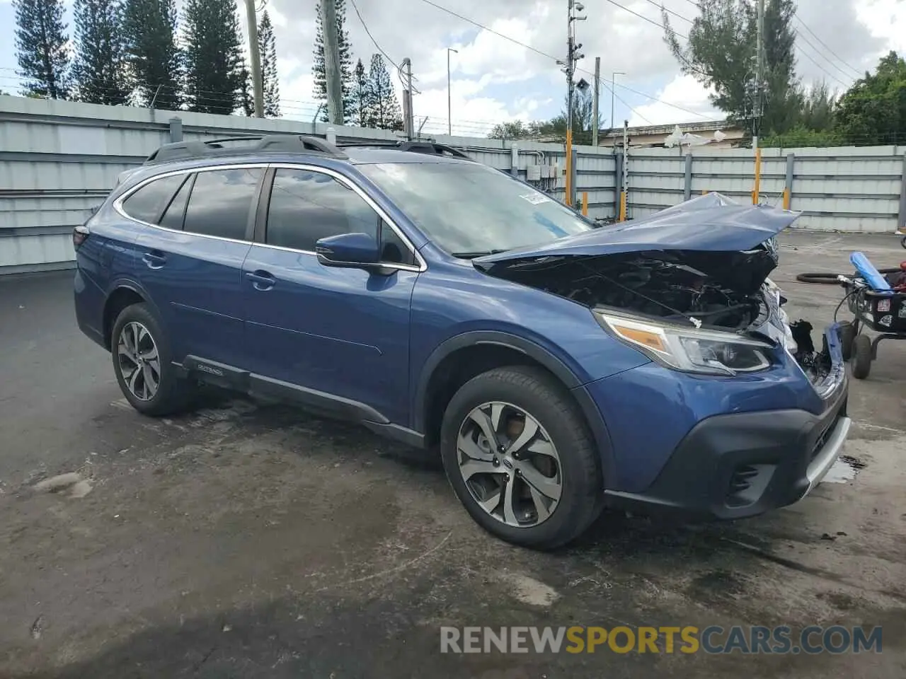 4 Photograph of a damaged car 4S4BTAMC1N3125388 SUBARU OUTBACK 2022