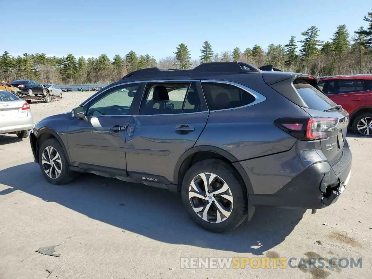 2 Photograph of a damaged car 4S4BTANC0N3225500 SUBARU OUTBACK 2022
