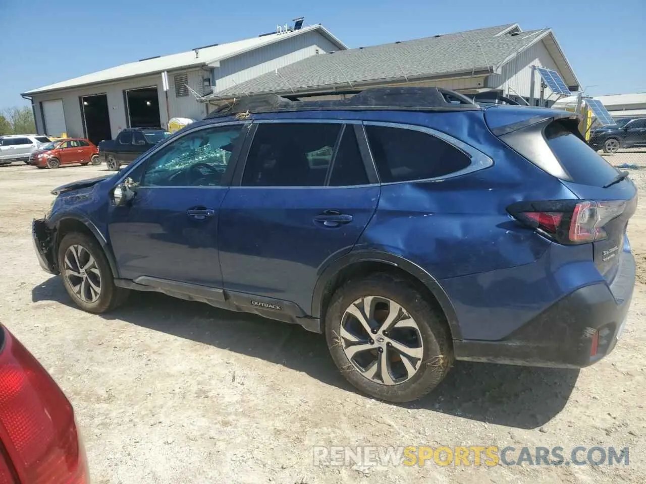 2 Photograph of a damaged car 4S4BTANC5N3131824 SUBARU OUTBACK 2022