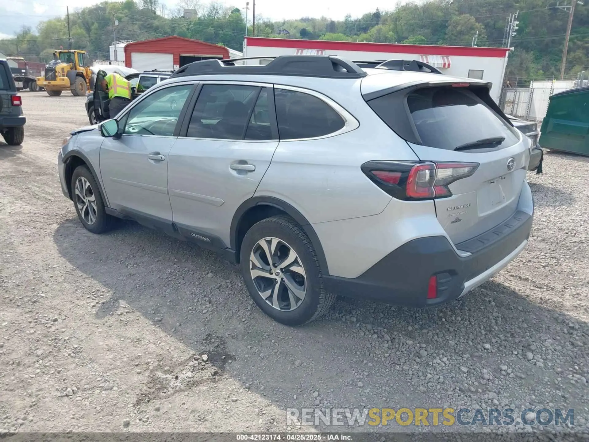 3 Фотография поврежденного автомобиля 4S4BTANC5N3168727 SUBARU OUTBACK 2022