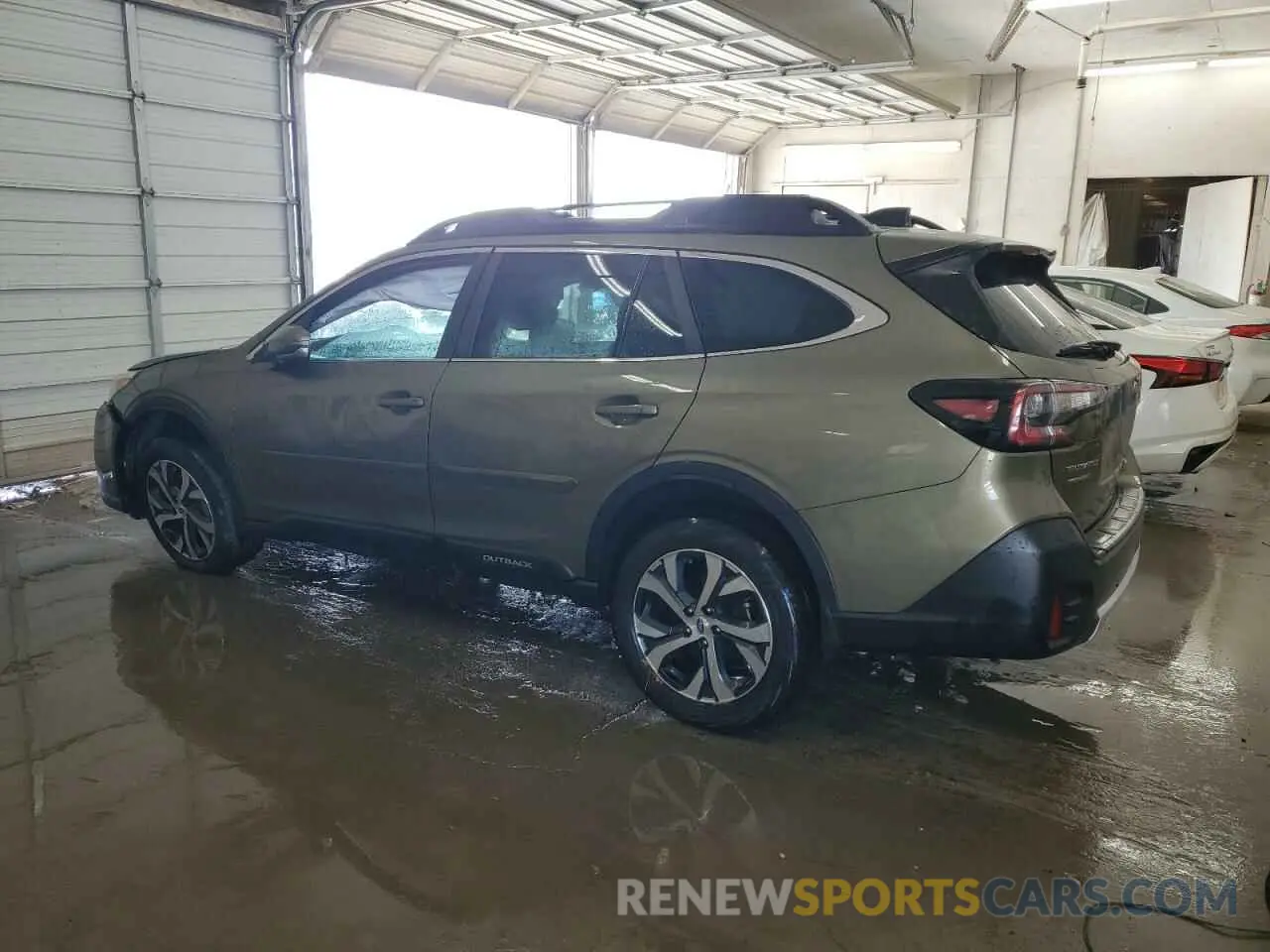 2 Photograph of a damaged car 4S4BTANC7N3124504 SUBARU OUTBACK 2022