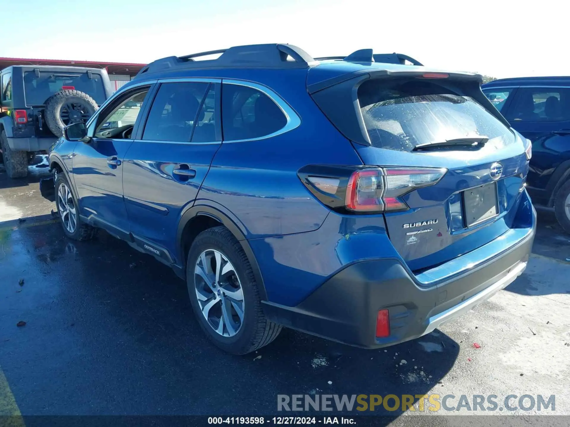 3 Фотография поврежденного автомобиля 4S4BTANC7N3201730 SUBARU OUTBACK 2022