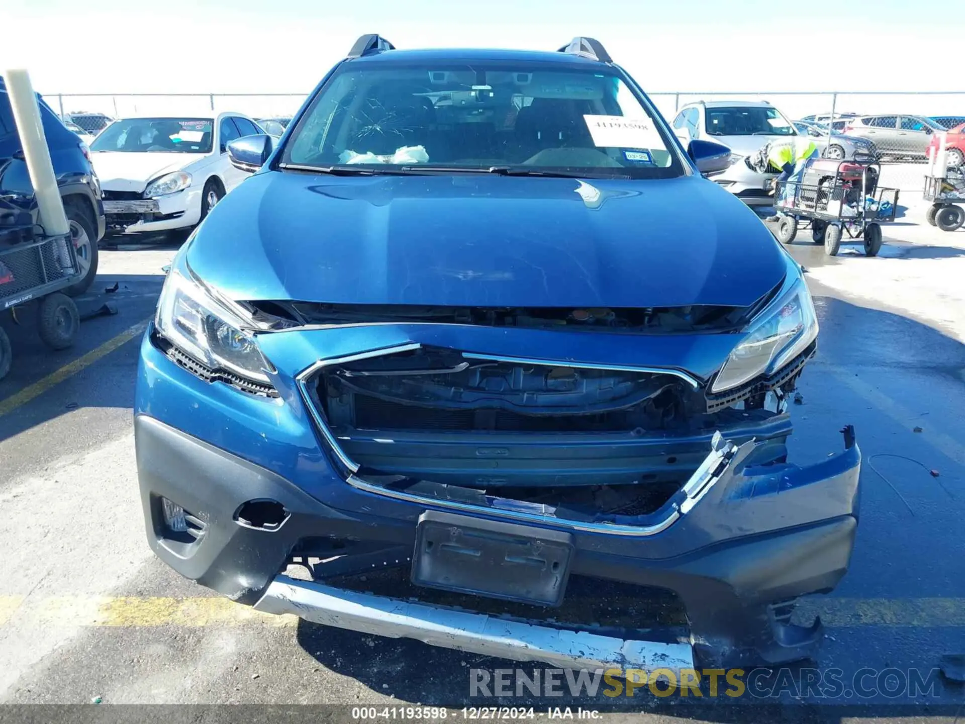6 Фотография поврежденного автомобиля 4S4BTANC7N3201730 SUBARU OUTBACK 2022