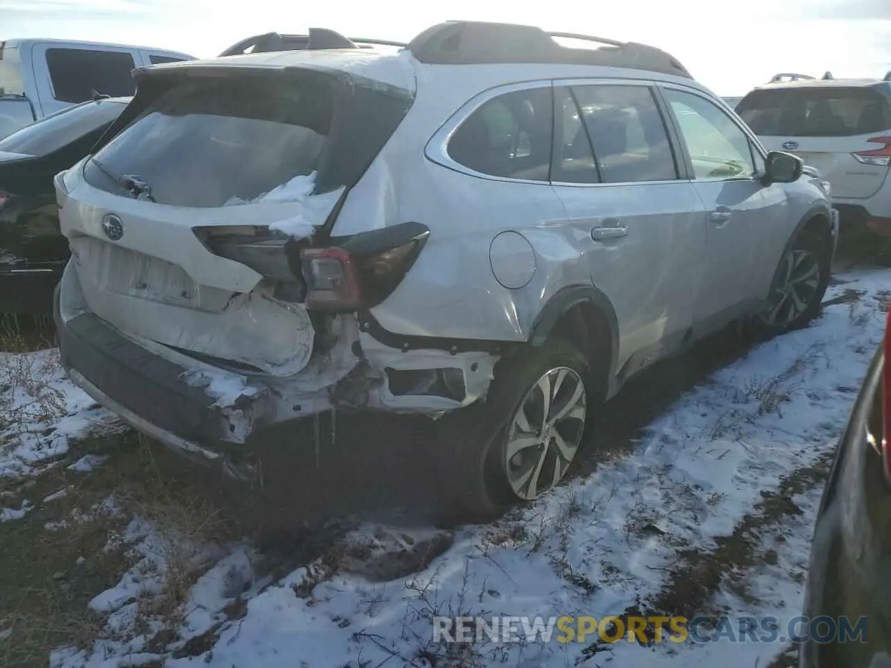 3 Photograph of a damaged car 4S4BTANC7N3266058 SUBARU OUTBACK 2022