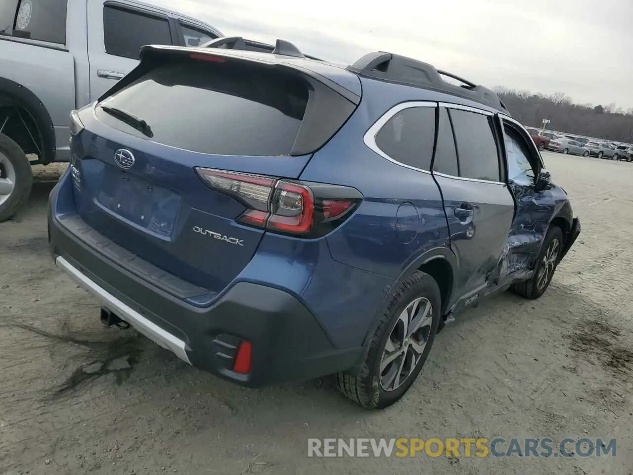 3 Photograph of a damaged car 4S4BTANC8N3132434 SUBARU OUTBACK 2022