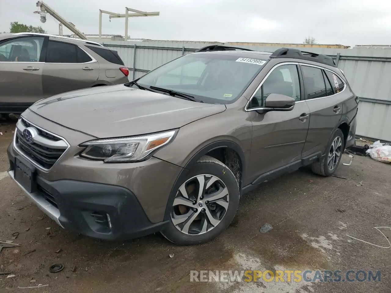 1 Photograph of a damaged car 4S4BTANCXN3200958 SUBARU OUTBACK 2022