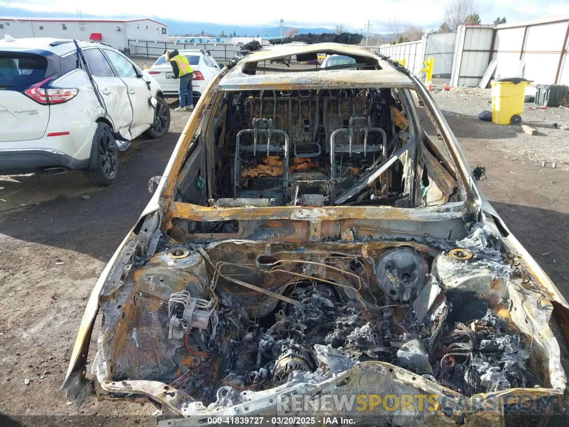 6 Photograph of a damaged car 4S4BTANCXN3202970 SUBARU OUTBACK 2022
