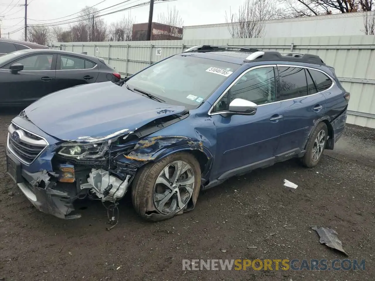 1 Photograph of a damaged car 4S4BTAPC0N3242004 SUBARU OUTBACK 2022