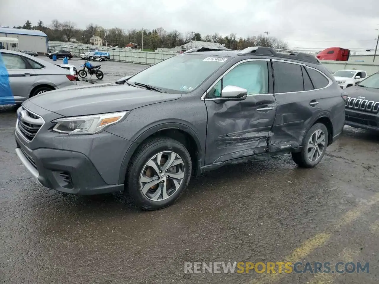 1 Photograph of a damaged car 4S4BTAPC1N3231318 SUBARU OUTBACK 2022