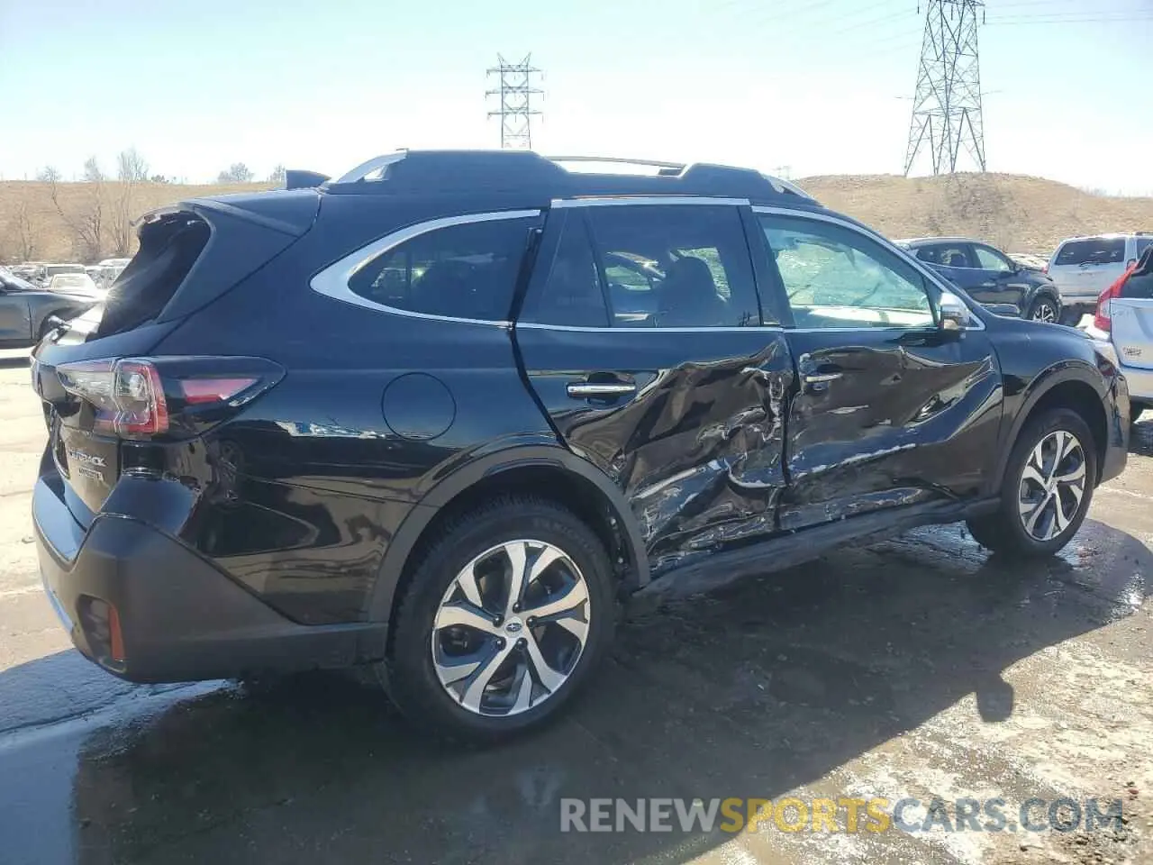 3 Фотография поврежденного автомобиля 4S4BTAPC9N3202584 SUBARU OUTBACK 2022