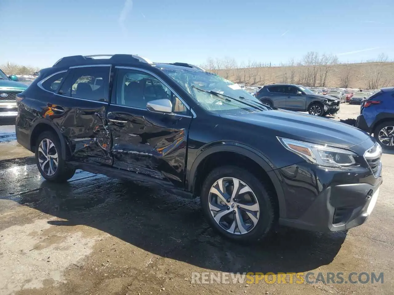 4 Фотография поврежденного автомобиля 4S4BTAPC9N3202584 SUBARU OUTBACK 2022