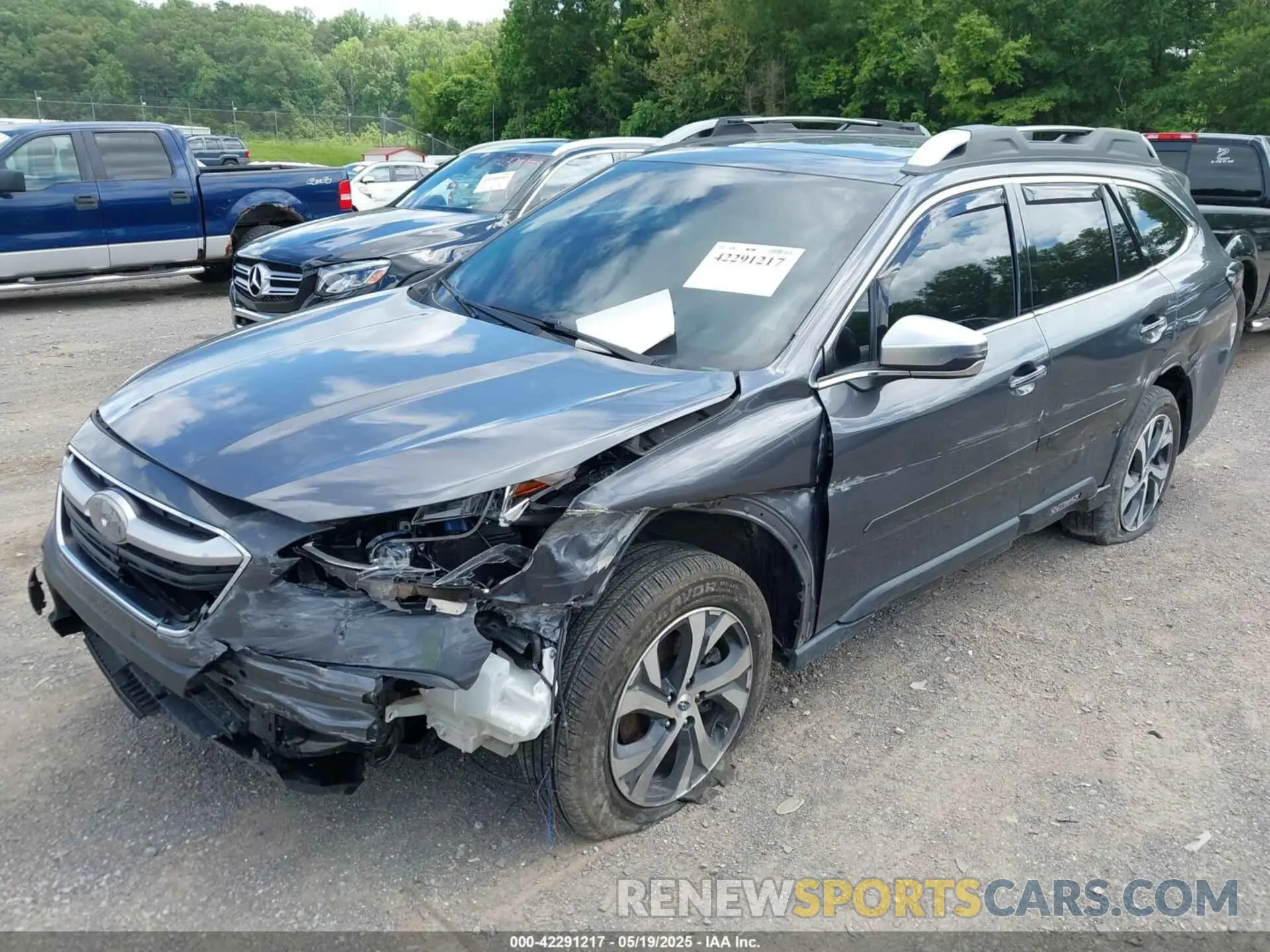 2 Photograph of a damaged car 4S4BTAPCXN3197461 SUBARU OUTBACK 2022