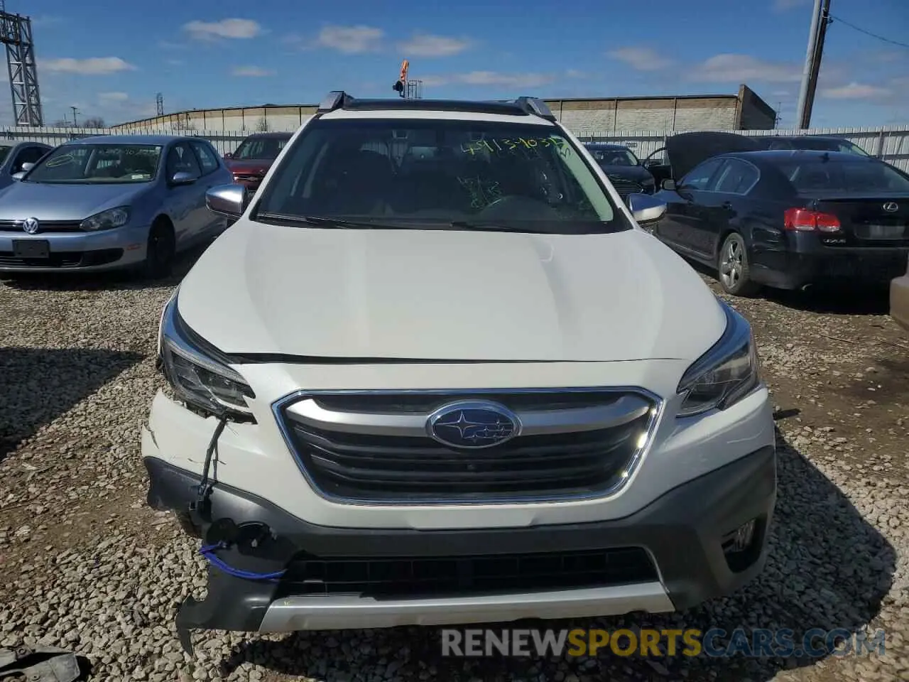 5 Photograph of a damaged car 4S4BTAPCXN3222150 SUBARU OUTBACK 2022