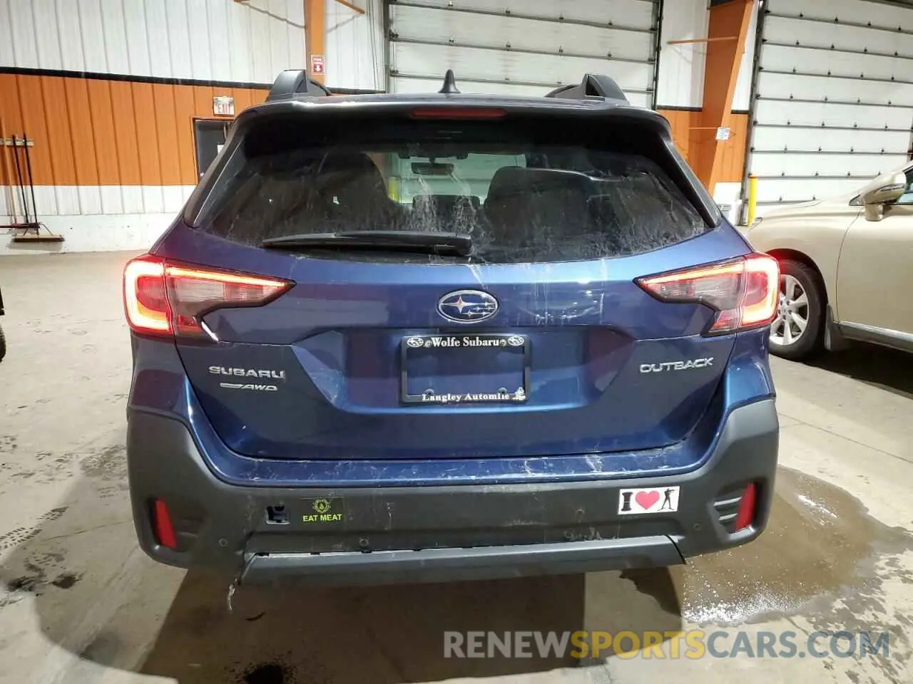 6 Photograph of a damaged car 4S4BTDEC5N3268750 SUBARU OUTBACK 2022
