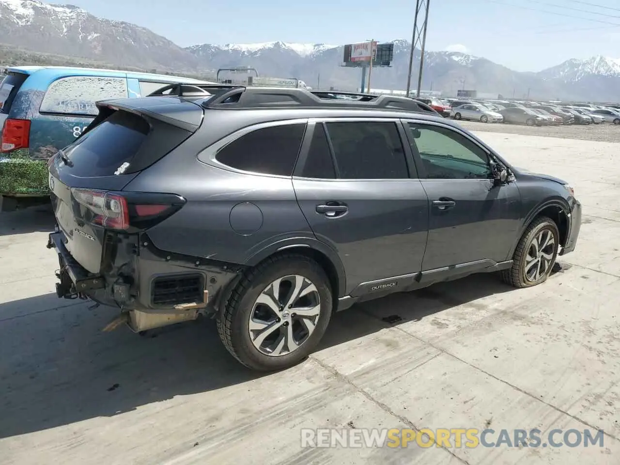 3 Фотография поврежденного автомобиля 4S4BTGND1N3194429 SUBARU OUTBACK 2022