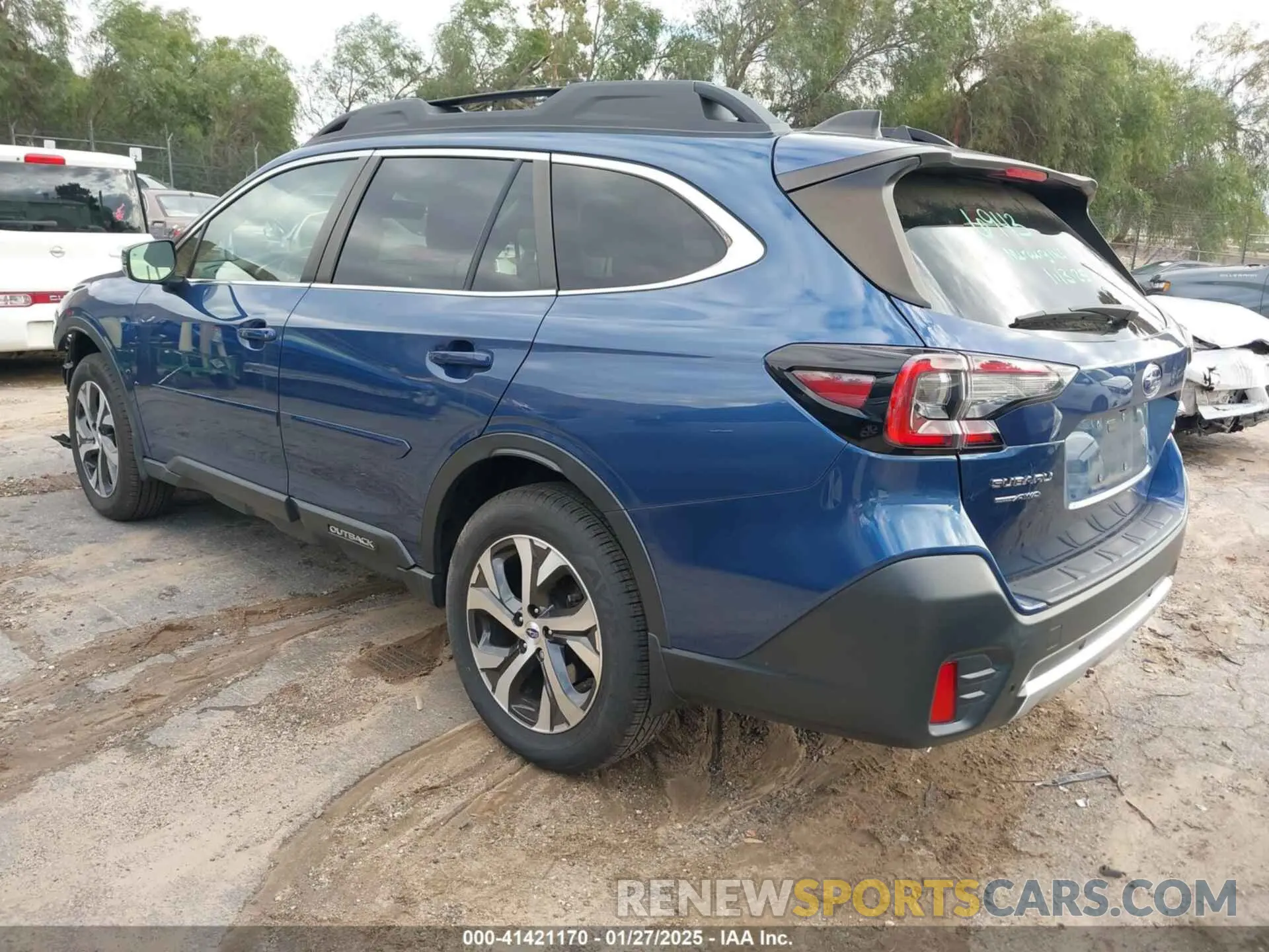 3 Фотография поврежденного автомобиля 4S4BTGND2N3228104 SUBARU OUTBACK 2022