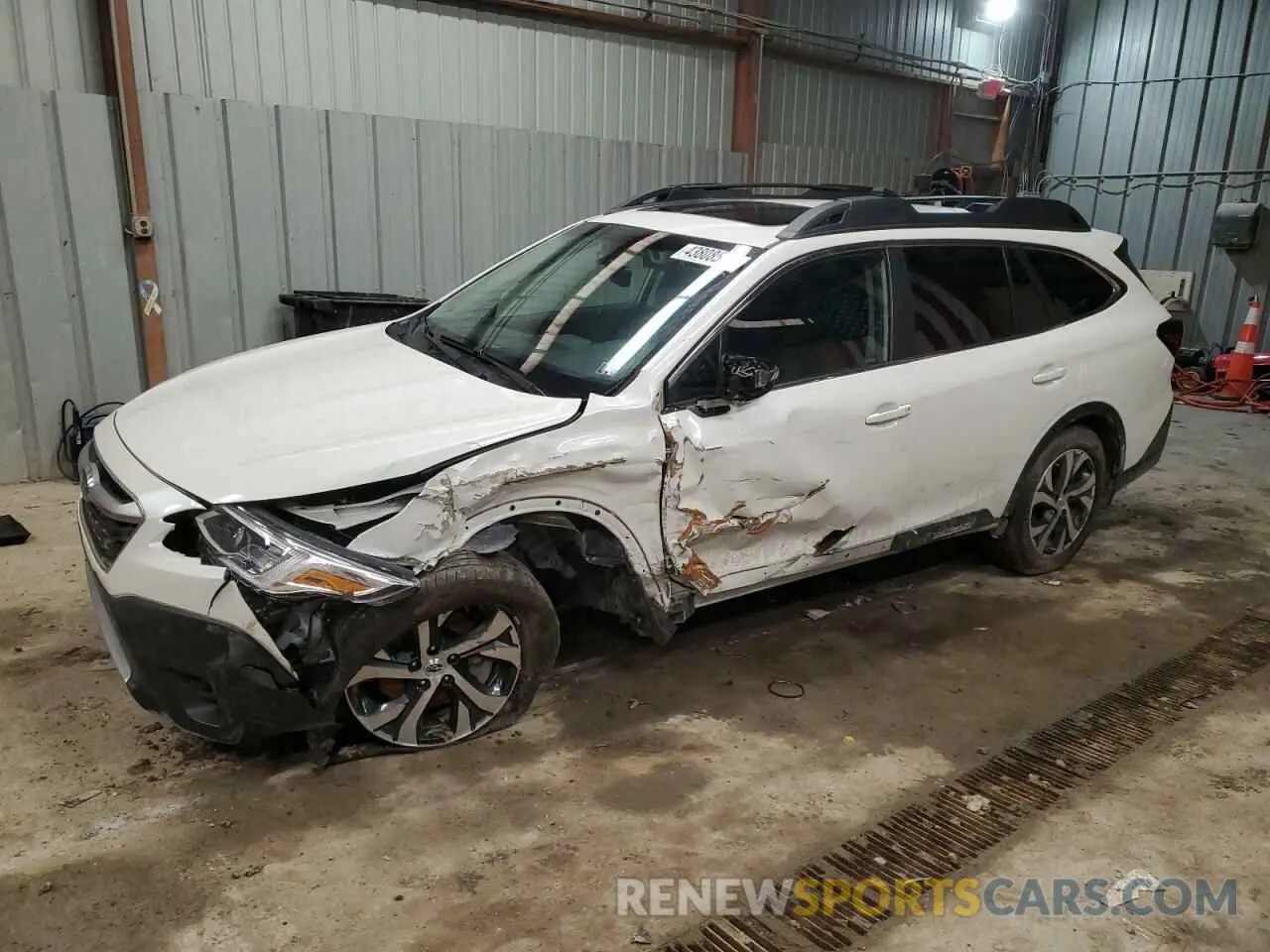 1 Photograph of a damaged car 4S4BTGND4N3101743 SUBARU OUTBACK 2022