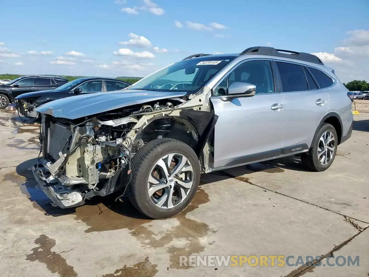 1 Photograph of a damaged car 4S4BTGND6N3261770 SUBARU OUTBACK 2022