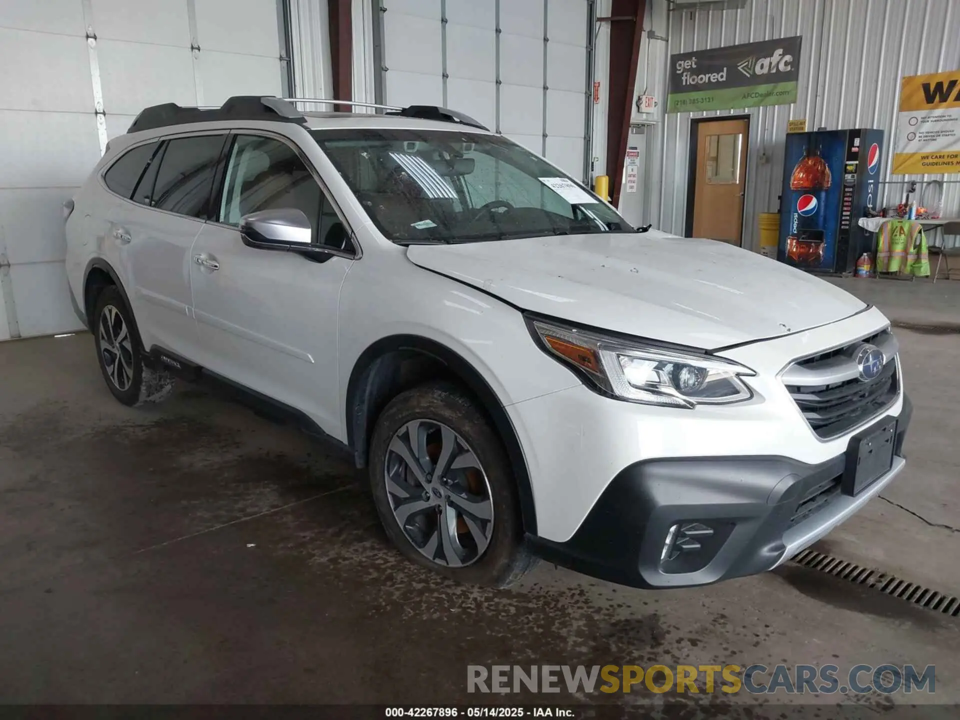 1 Photograph of a damaged car 4S4BTGPD9N3281654 SUBARU OUTBACK 2022