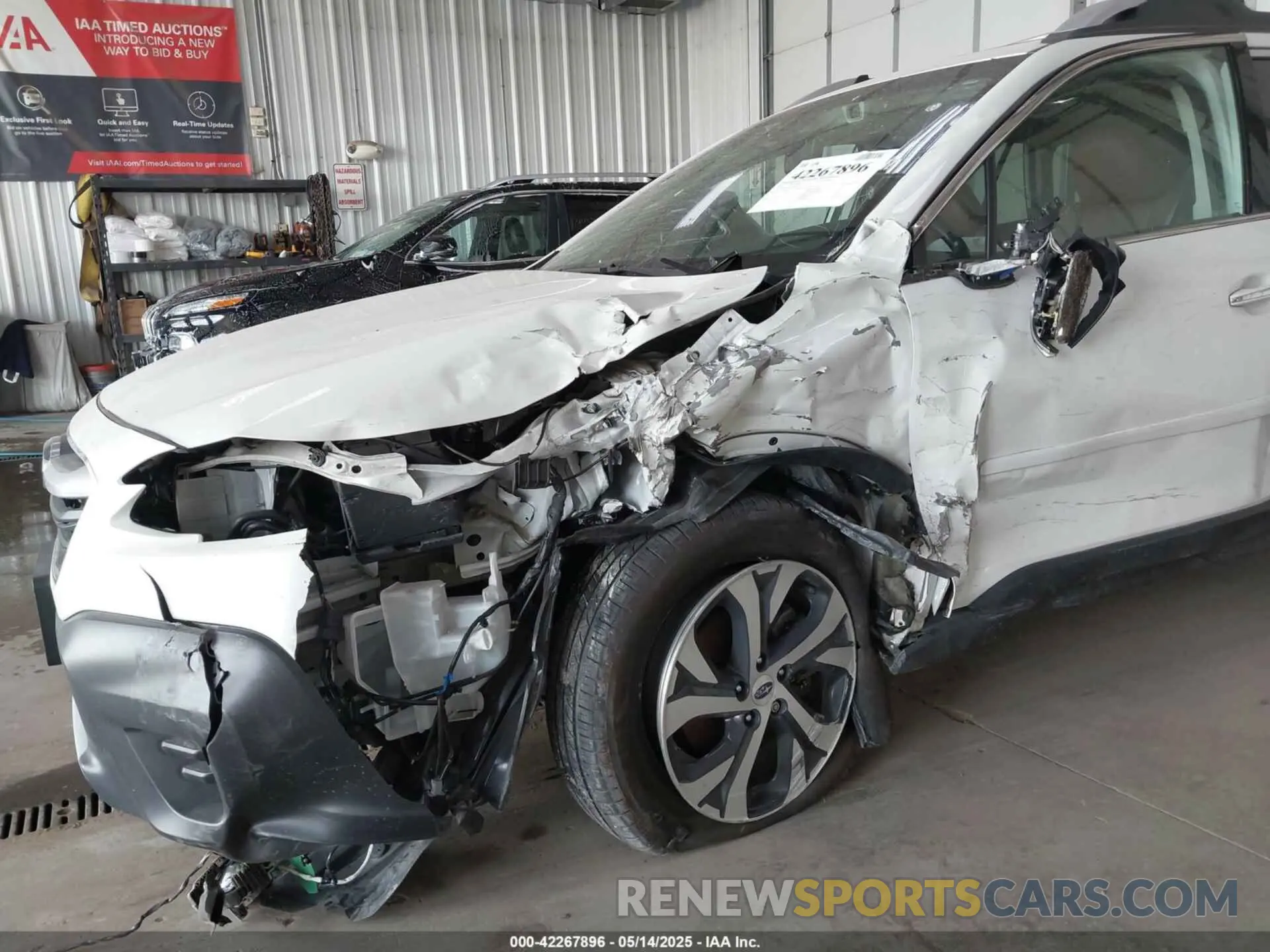 6 Photograph of a damaged car 4S4BTGPD9N3281654 SUBARU OUTBACK 2022