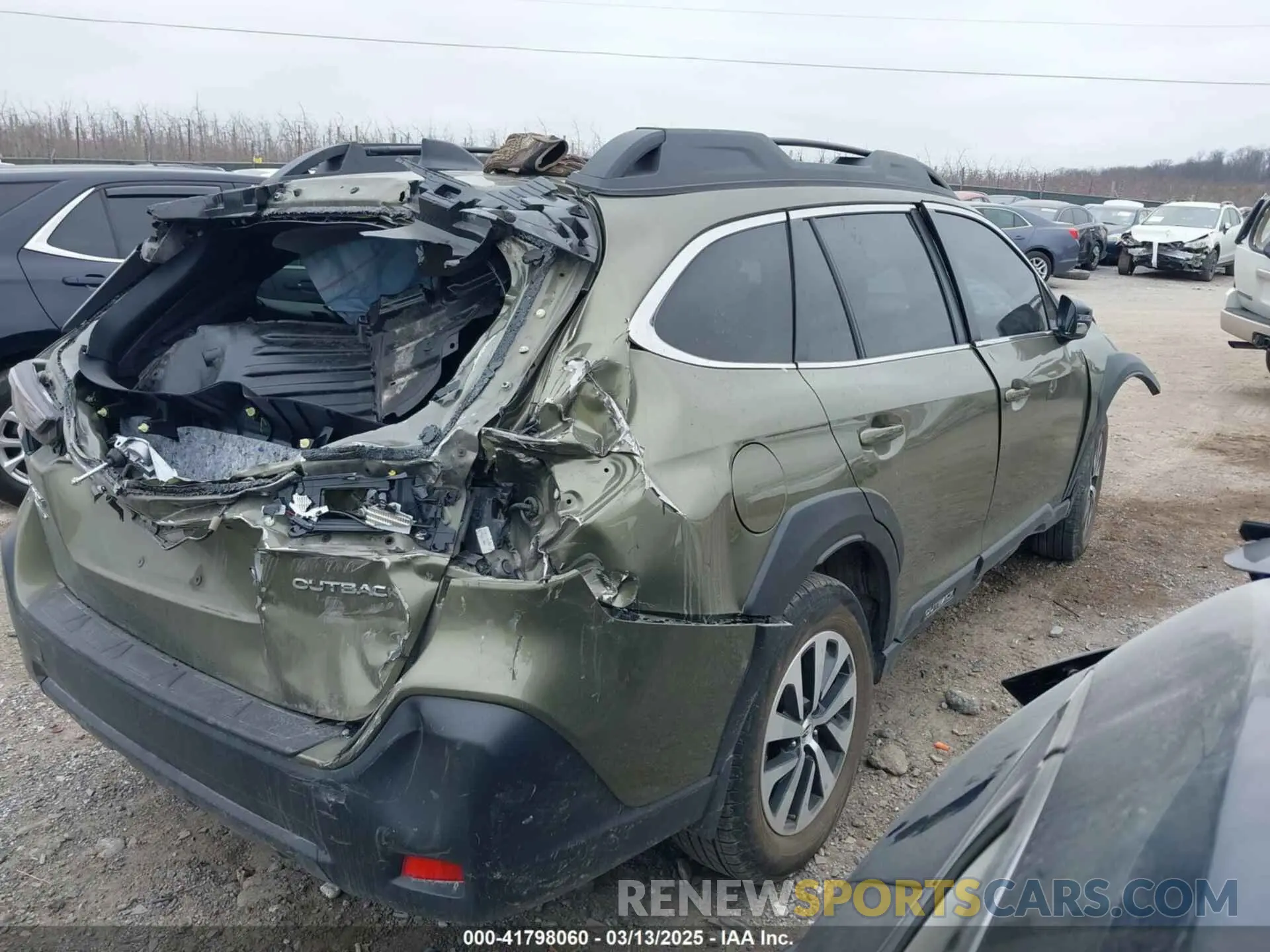4 Photograph of a damaged car 4S4BTACC4P3208687 SUBARU OUTBACK 2023