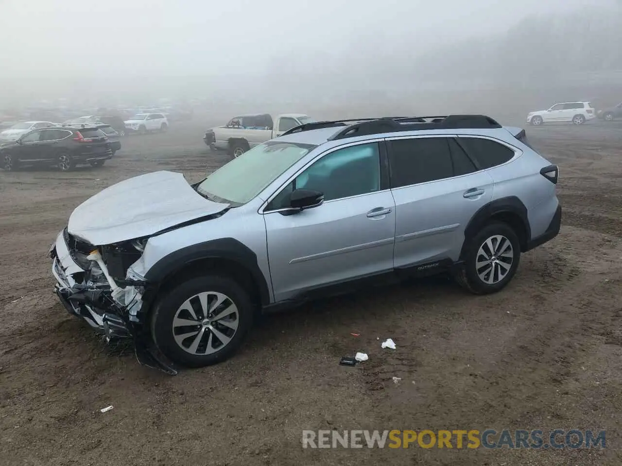 1 Photograph of a damaged car 4S4BTADC8P3117260 SUBARU OUTBACK 2023