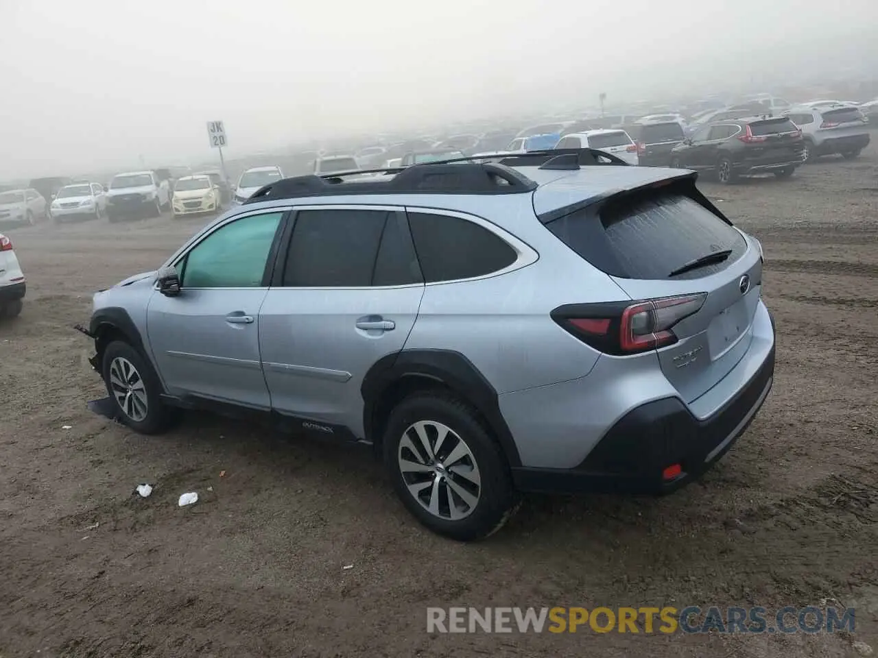 2 Photograph of a damaged car 4S4BTADC8P3117260 SUBARU OUTBACK 2023