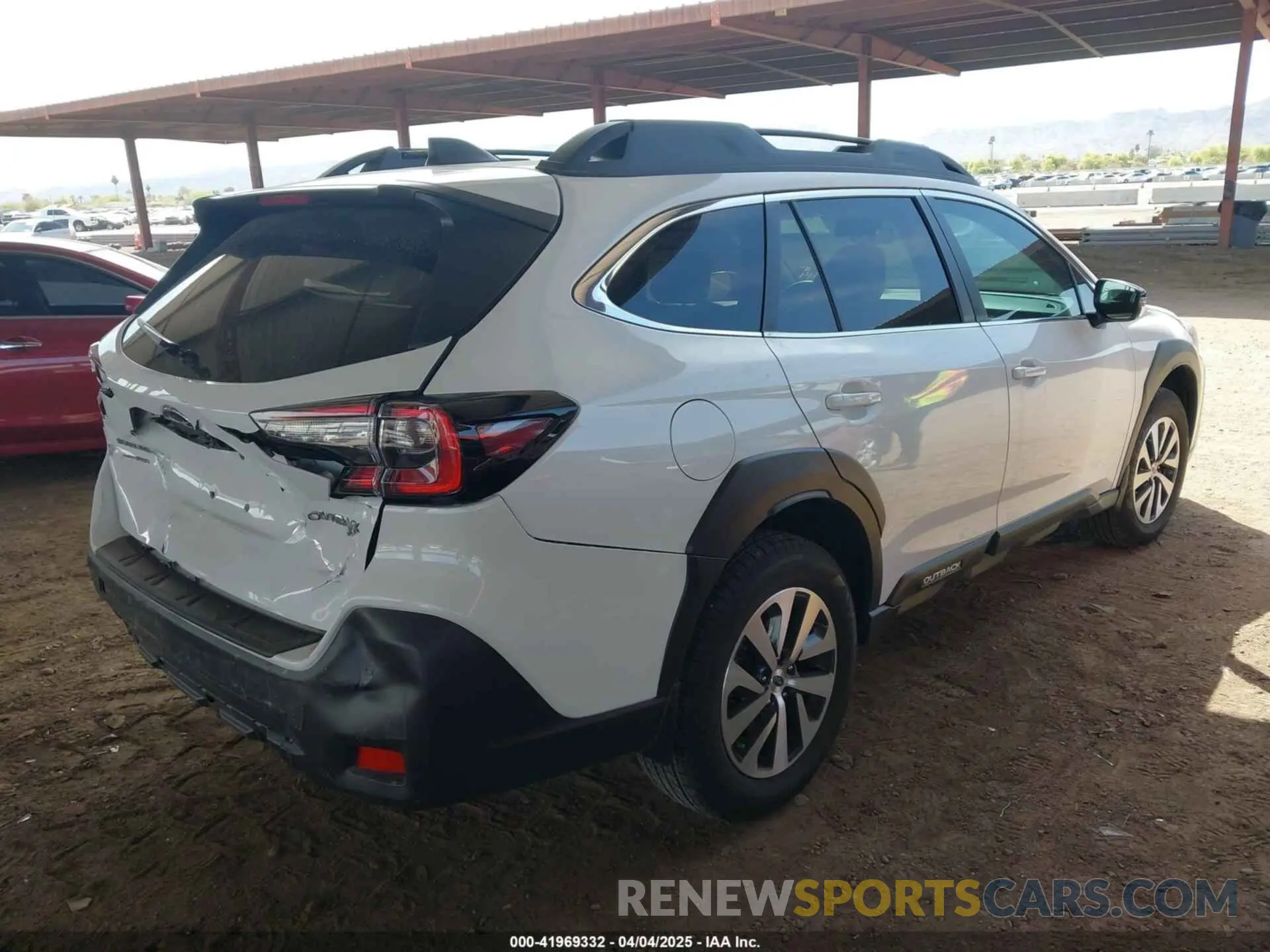 4 Фотография поврежденного автомобиля 4S4BTADC9P3174941 SUBARU OUTBACK 2023