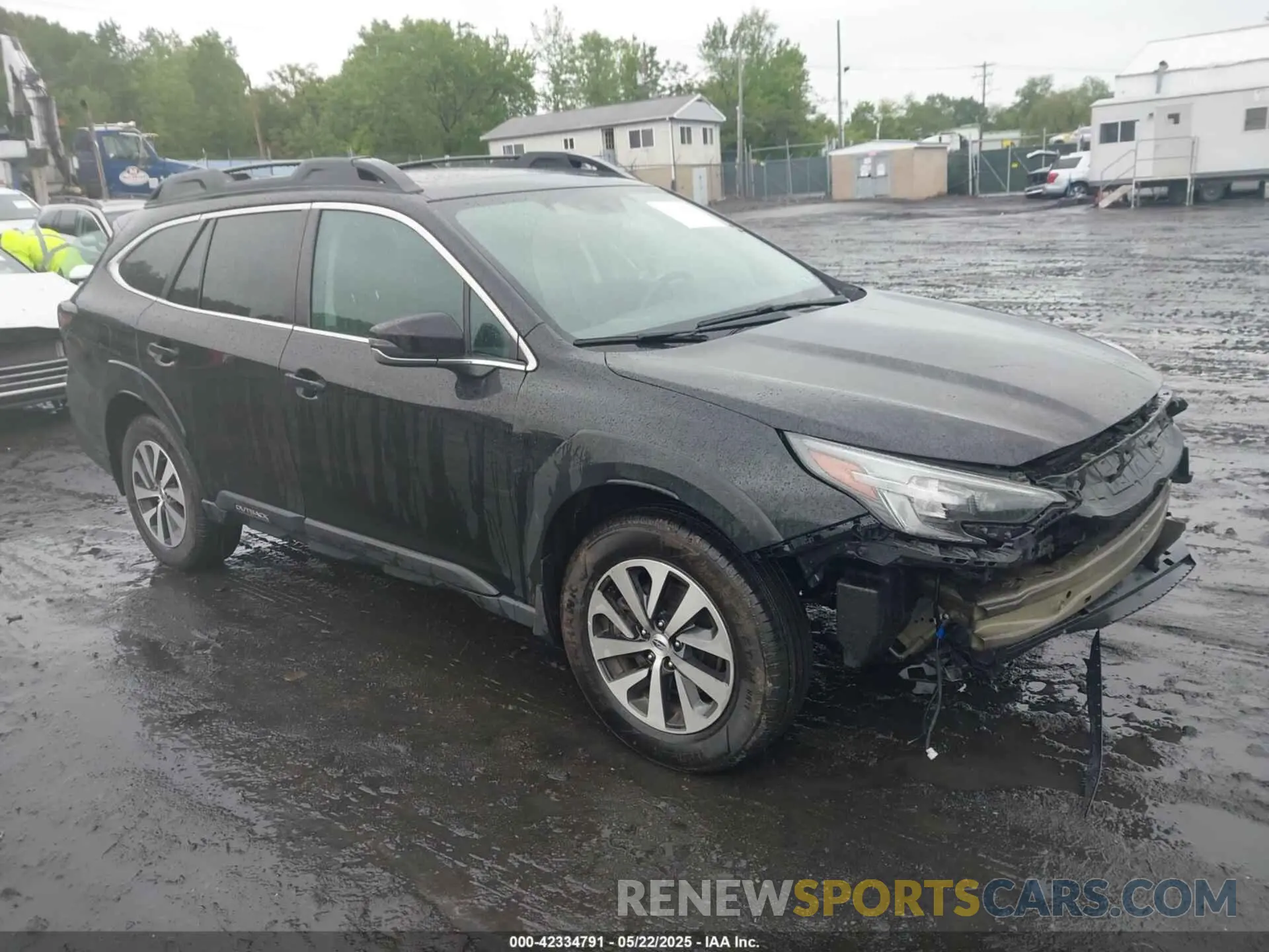 1 Photograph of a damaged car 4S4BTAFC3P3129569 SUBARU OUTBACK 2023